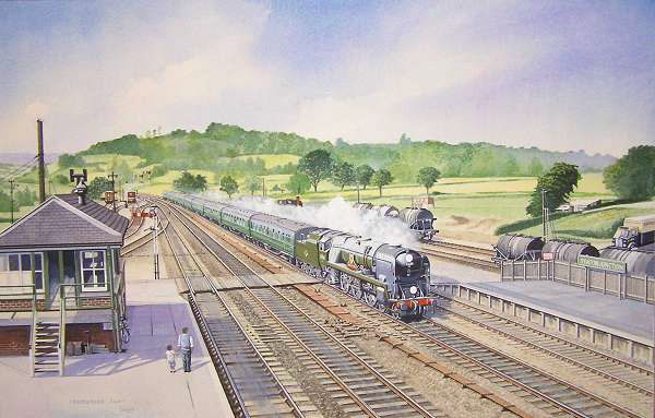 1960's? Seaton Junction station (Courtesy Keith Sweetland)