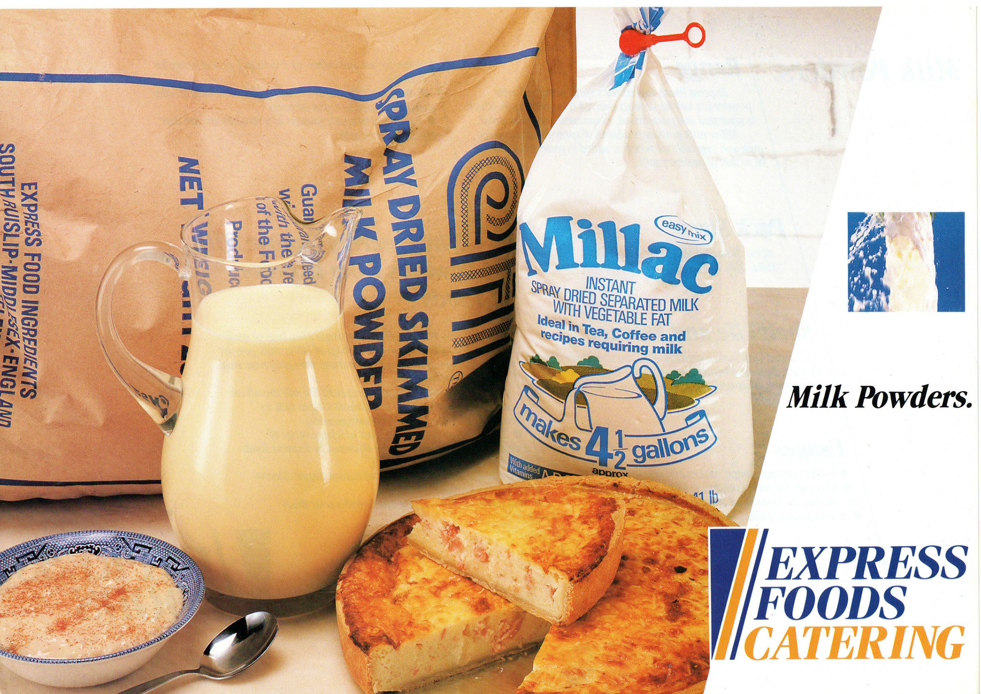 1980's Express Catering Foods 'Van Sales' leaflets (Courtesy Robert Turner)