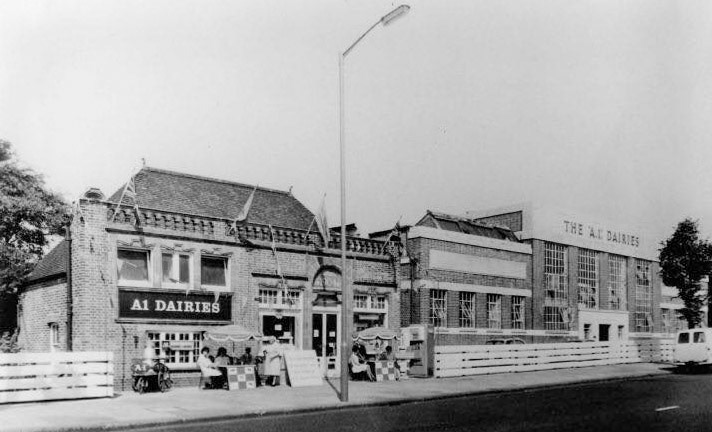 1965 A1 Dairies, Whetstone (Courtesy Paul Gallagher)
