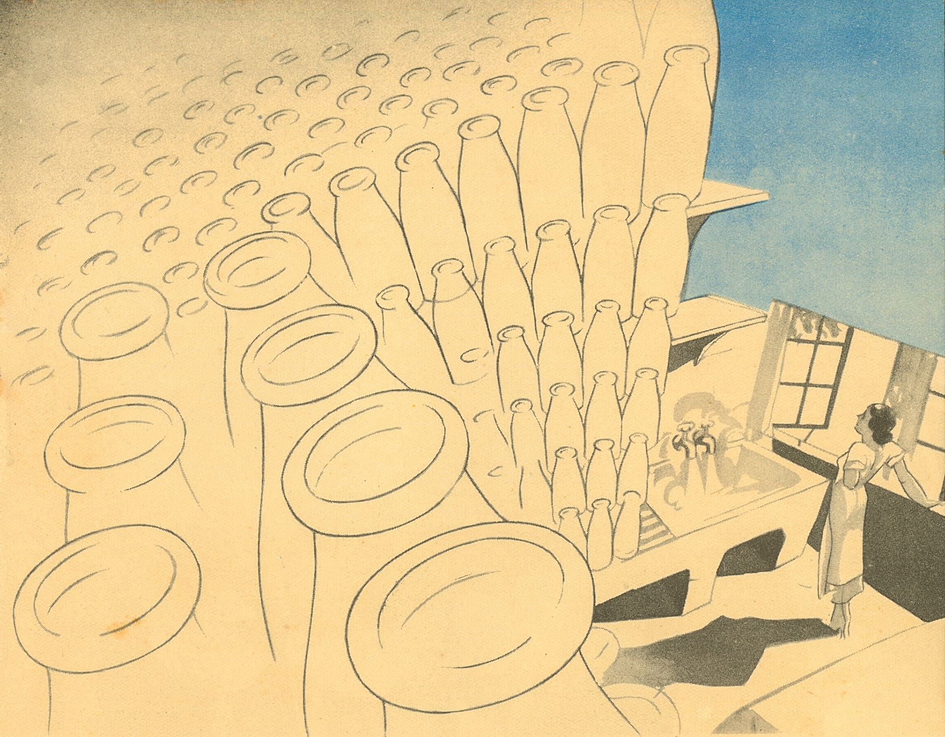 1930's 'While London Sleeps' Booklet