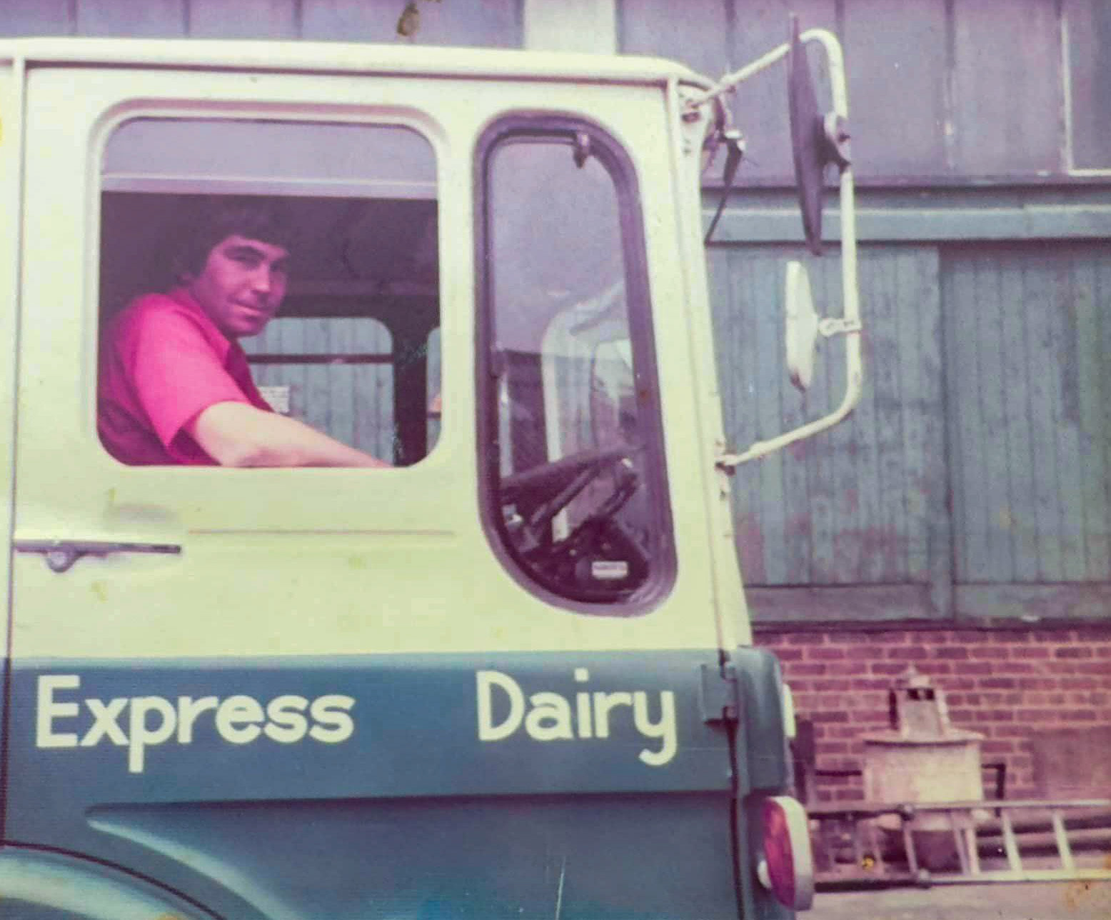 1970's, Tarvin. Amanda Calloway comments "This is how I remember my Dad driving and entering competitions". (Courtesy Amanda Calloway)