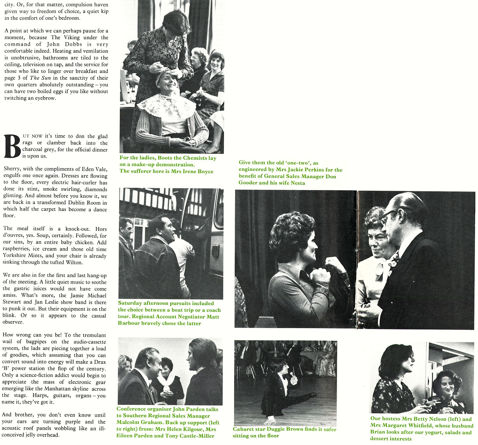 1978 Eden Vale Management Conference-York. (Express News Spring)