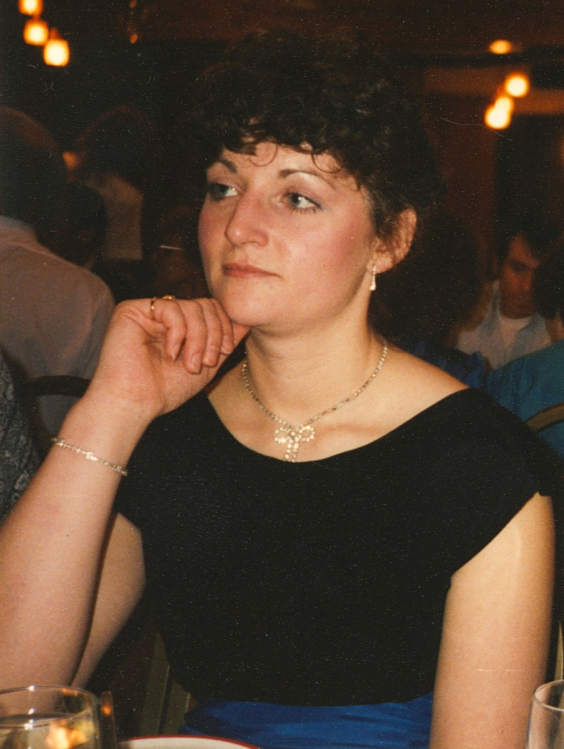 1990 Honiton 'Xmas' celebration. Anne Seward. (Courtesy Soo Rose-Cook)