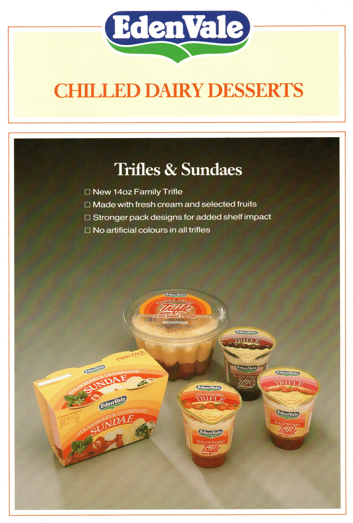 1980's Express Catering Foods 'Van Sales' leaflets (Courtesy Robert Turner)