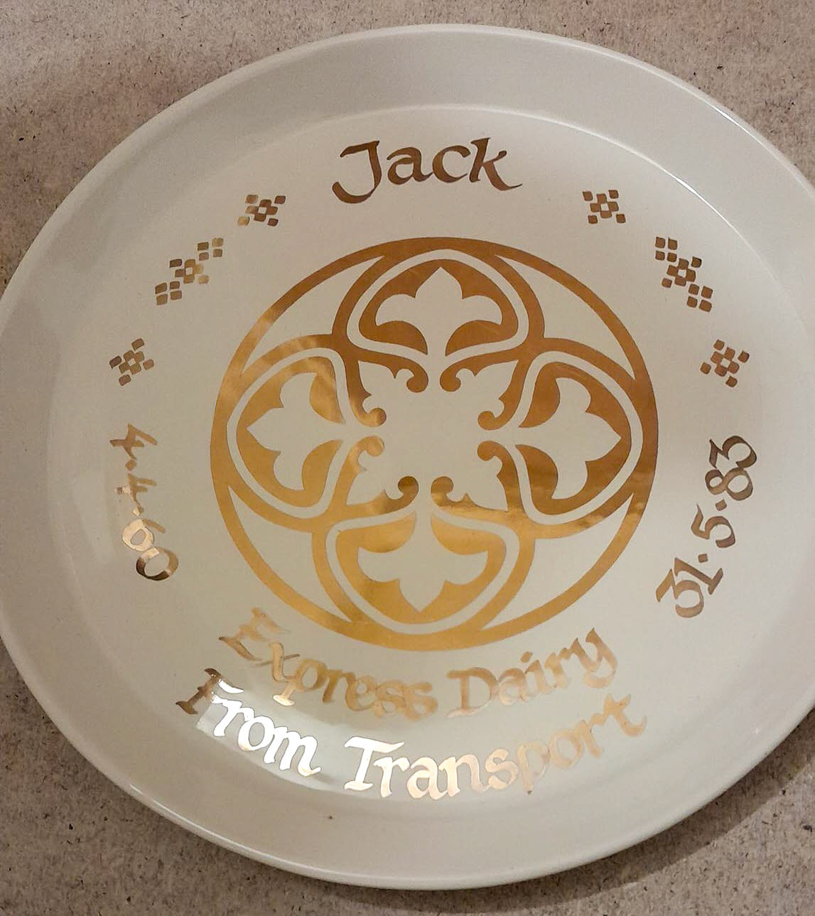 1983 Jack McCormack, driver at Seaton Junction and Honiton. (Courtesy John Pearce, his nephew)