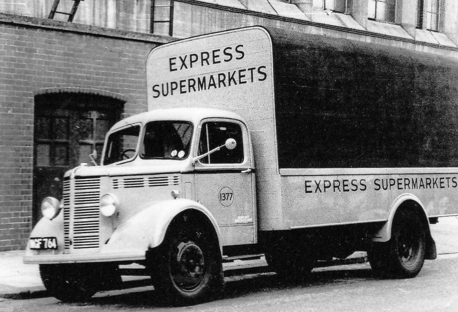 1950's Express Supermarkets Delivery Truck MGF 764