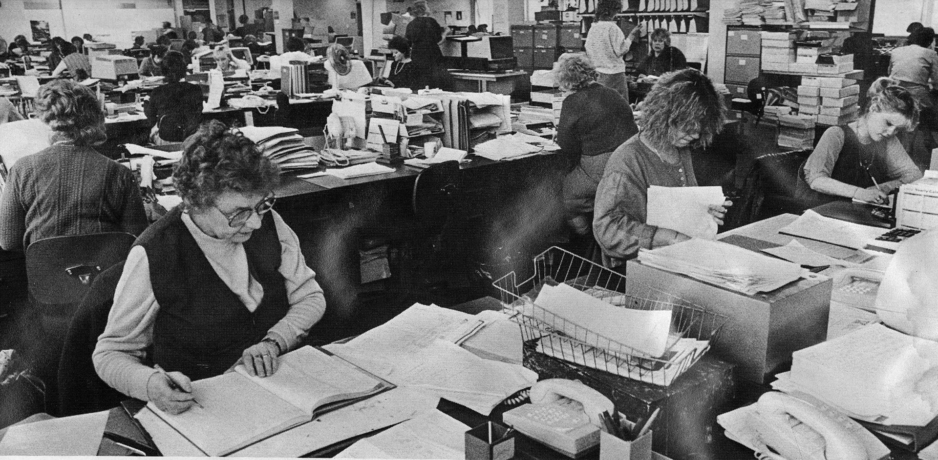 1986 Customer Services/ Credit Control Dept at South Ruislip