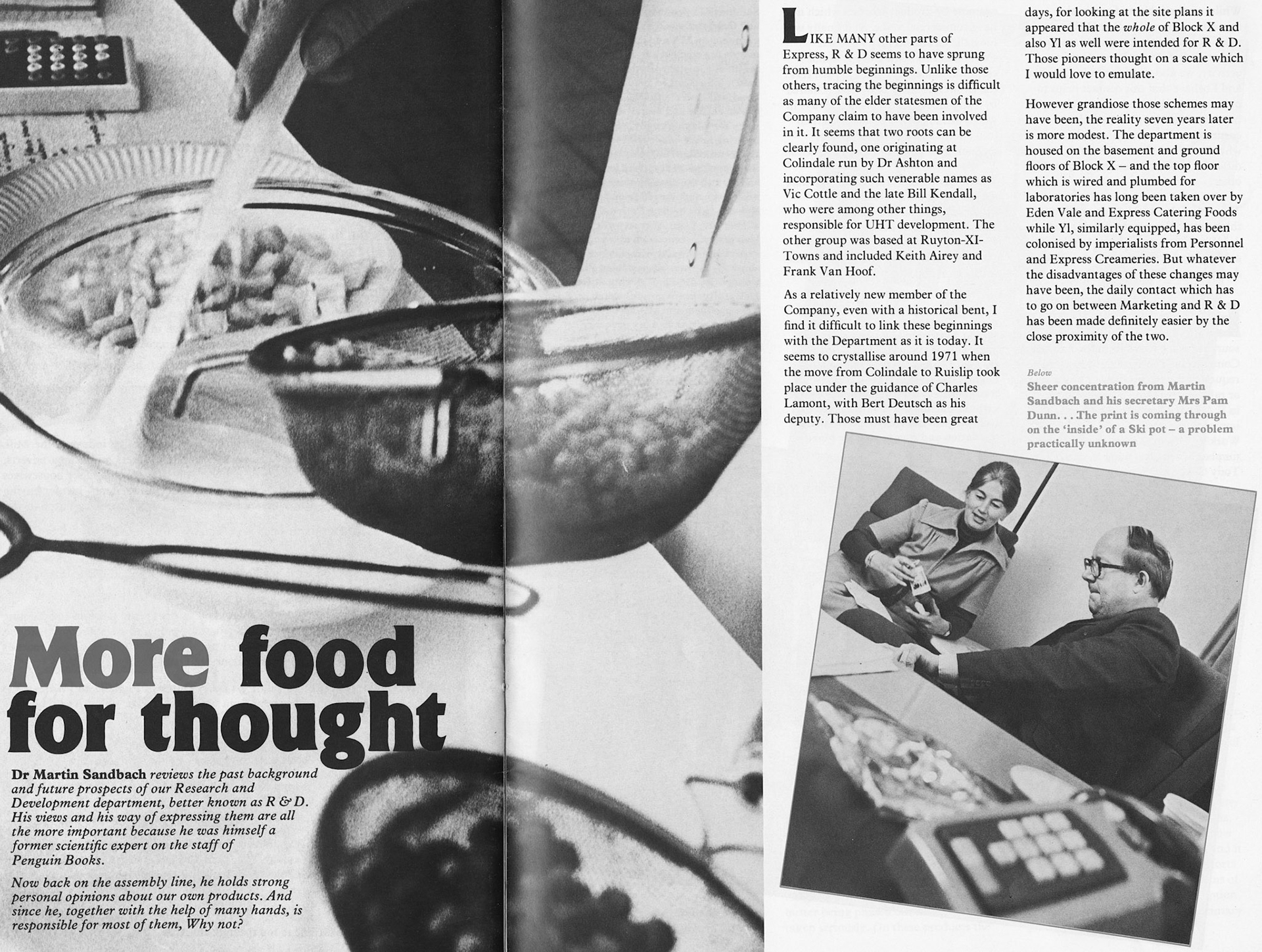 1979 Express's Research and Development Dept at South Ruislip