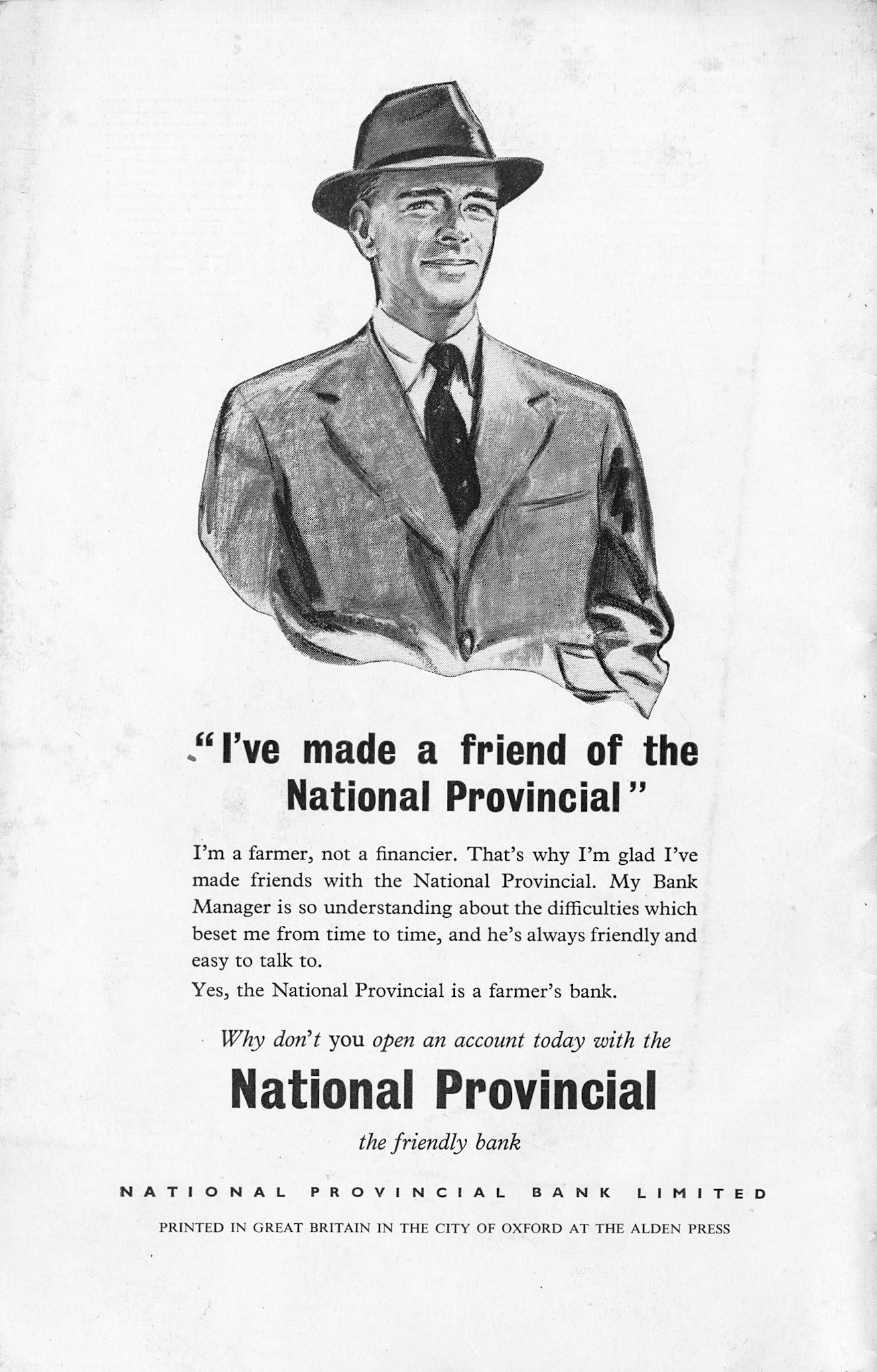 1958 MMB Magazine, 25 Year Anniversary Edition, Autumn-Vol 5, No 3 Back Cover