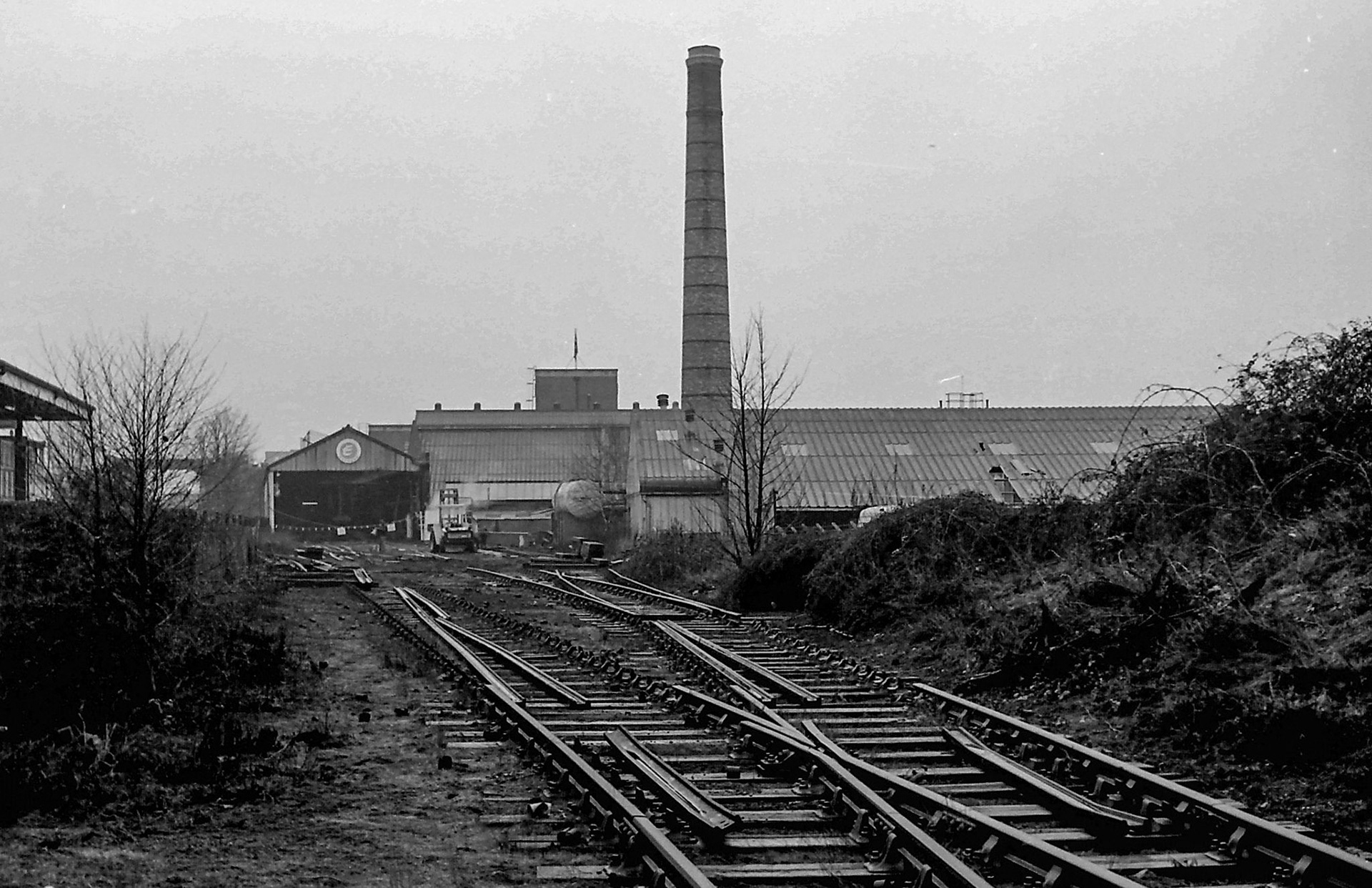 1979 South Morden rail siding and track removal. (Photographer Sam Jones)