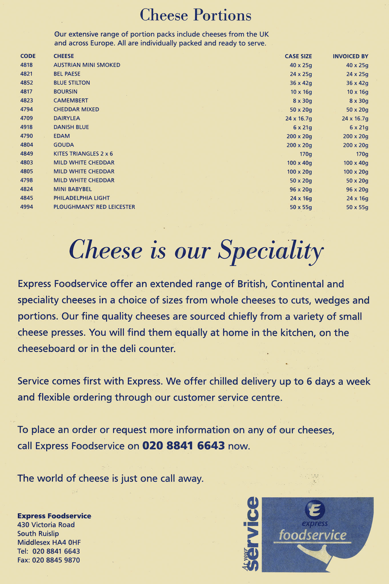2001 Cheese Product Guide. Patrick Taylor and Steven Harley comment "Ernie Malkin and Harold Ford were also in charge of the cheese department. Harold Ford and Barry Houghting transferred across to Ruyton XI Towns in 1983 when they stopped making hard cheese at Minsterley.". Dai Williams comments "I am the chief judge at what was the Nantwich Show (now the International Cheese and Dairy awards held in Stafford). We judge 4000+ cheeses in a morning, with 250 judges. We have some 400 classes of all varieties from around the world' it's a great event." (Courtesy Michael Aldread)