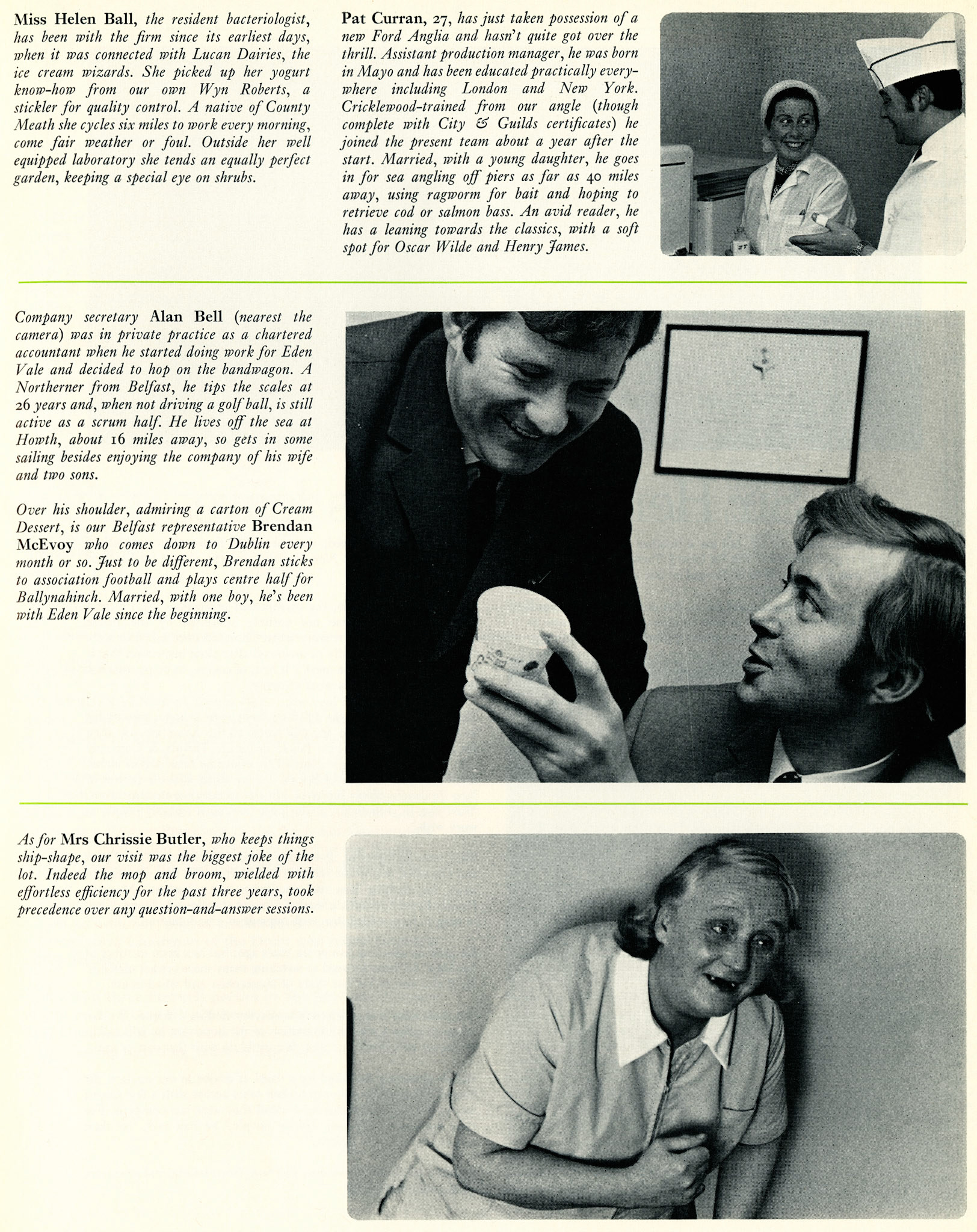 1971 Eden Vale sets up in Greenhills, Dublin