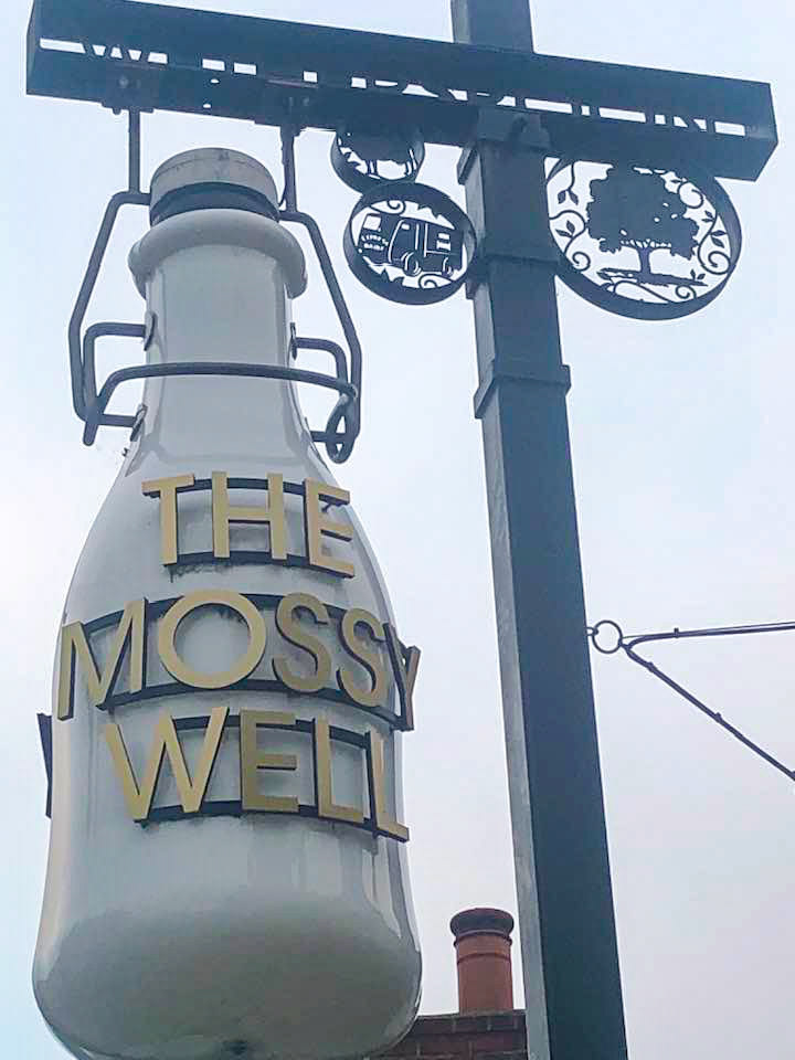 2025 'The Mossy Well', Muswell Hill. Weatherspoons pub on site of the old Express Dairy Depot. (Courtesy Steve Bailey Reynolds)