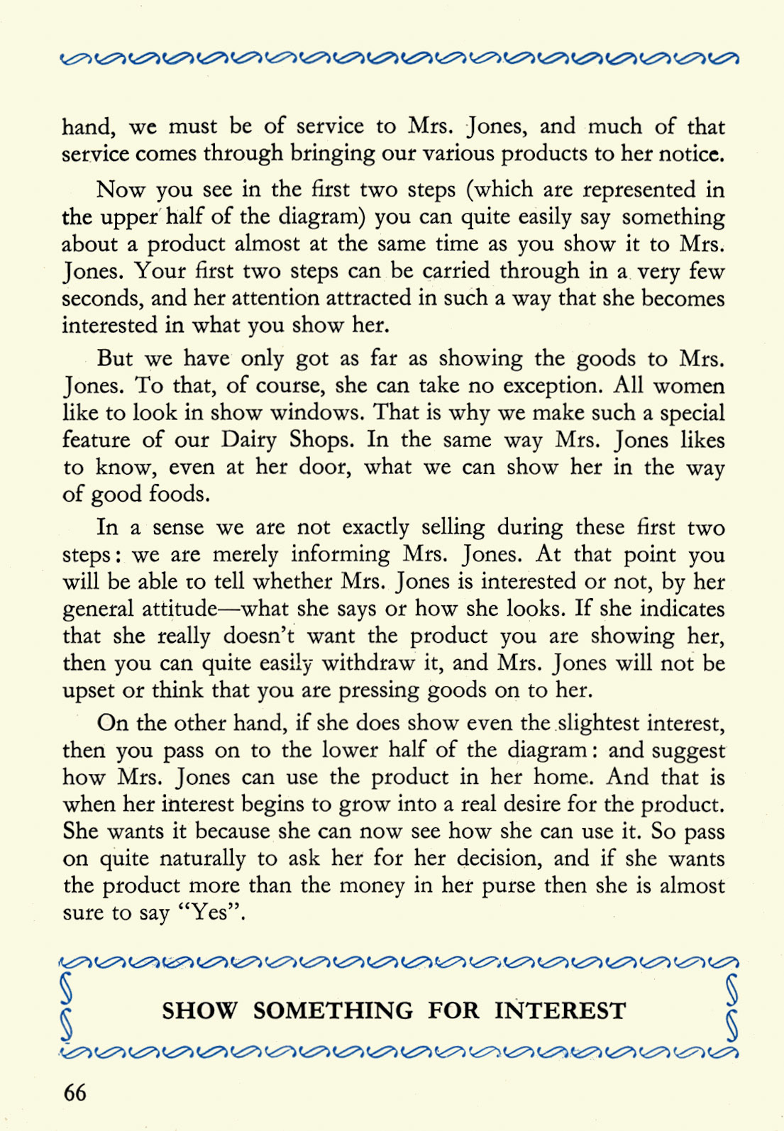 1956 Express Salesman's Manual, Fourth Edition published 1954, presented to Roger Gillard, Orpington Depot