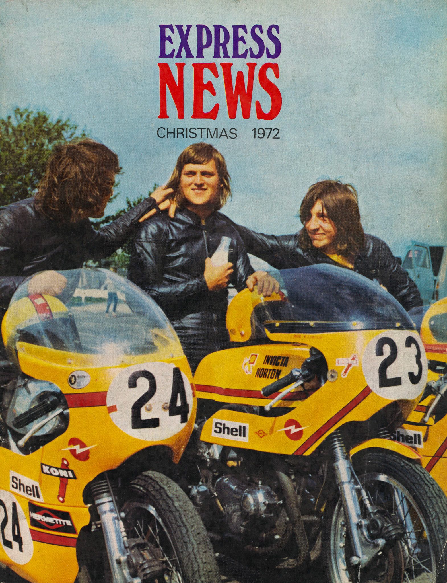 1972 Area Manager Frank Attenborough from Chislehurst with his two sons