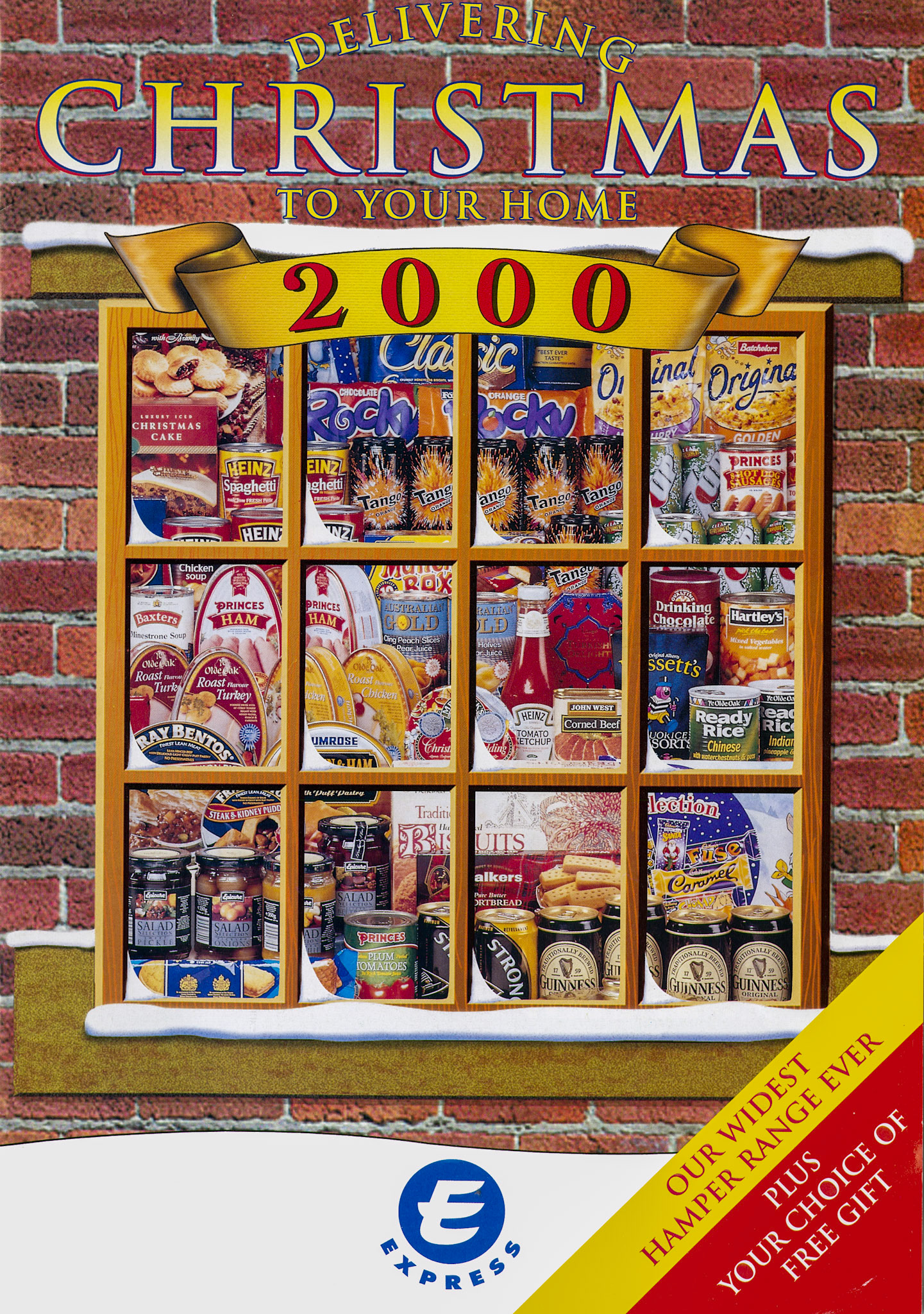2000 Christmas Hampers leaflet (Courtesy Paul Luke)
