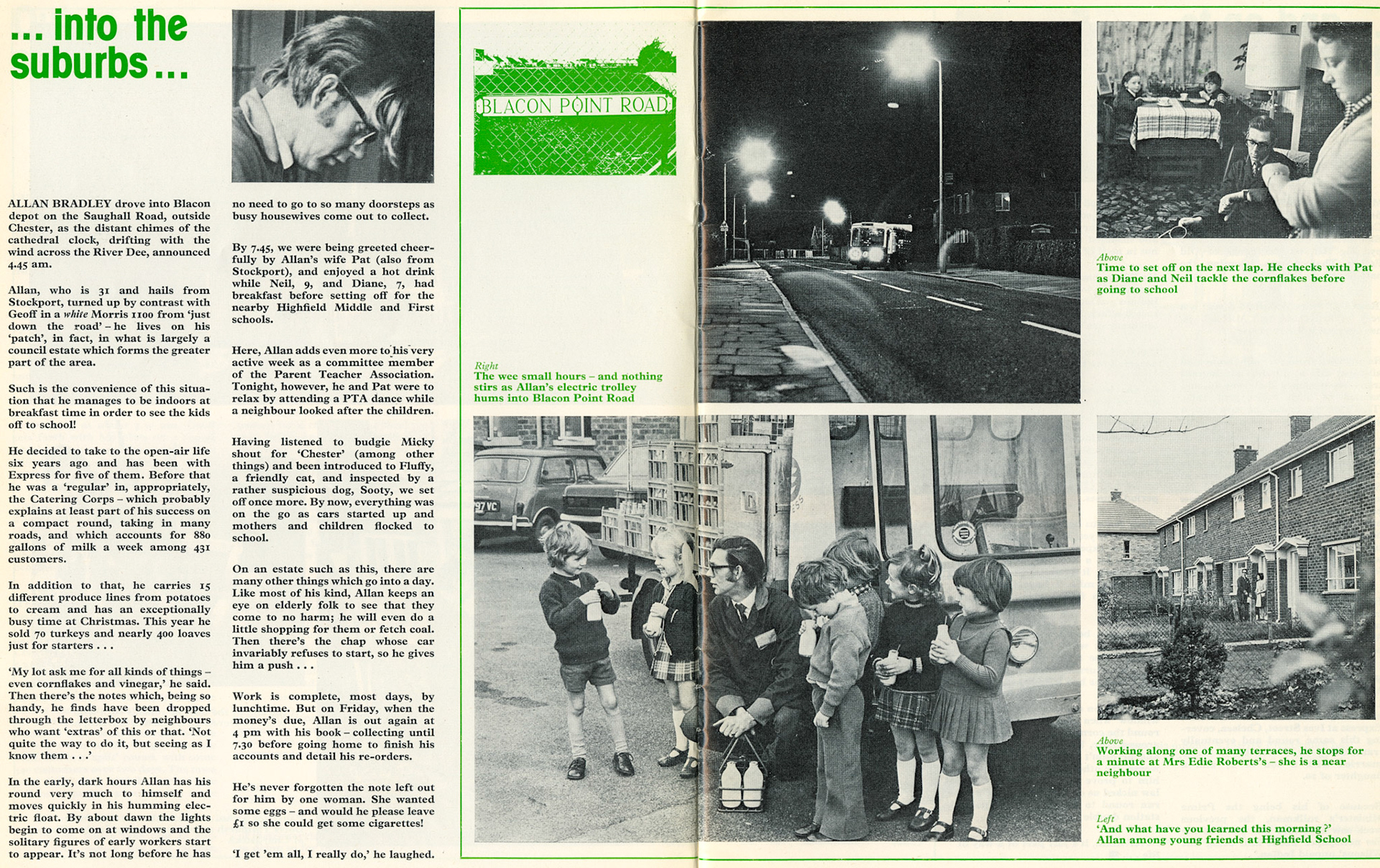 1976 Milkmen's stories in Chester