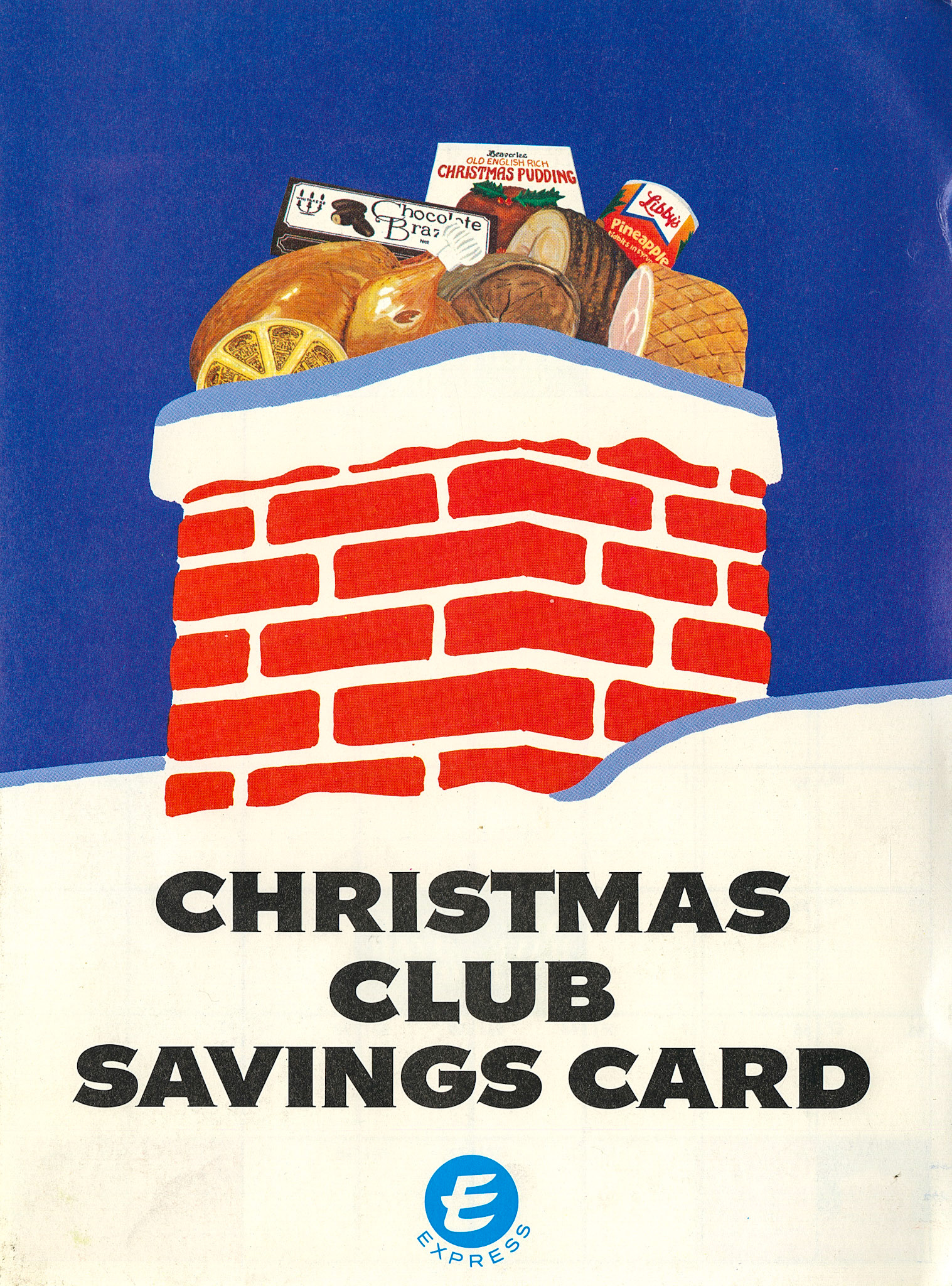 1984 Christmas Club leaflet (Courtesy Paul Luke)