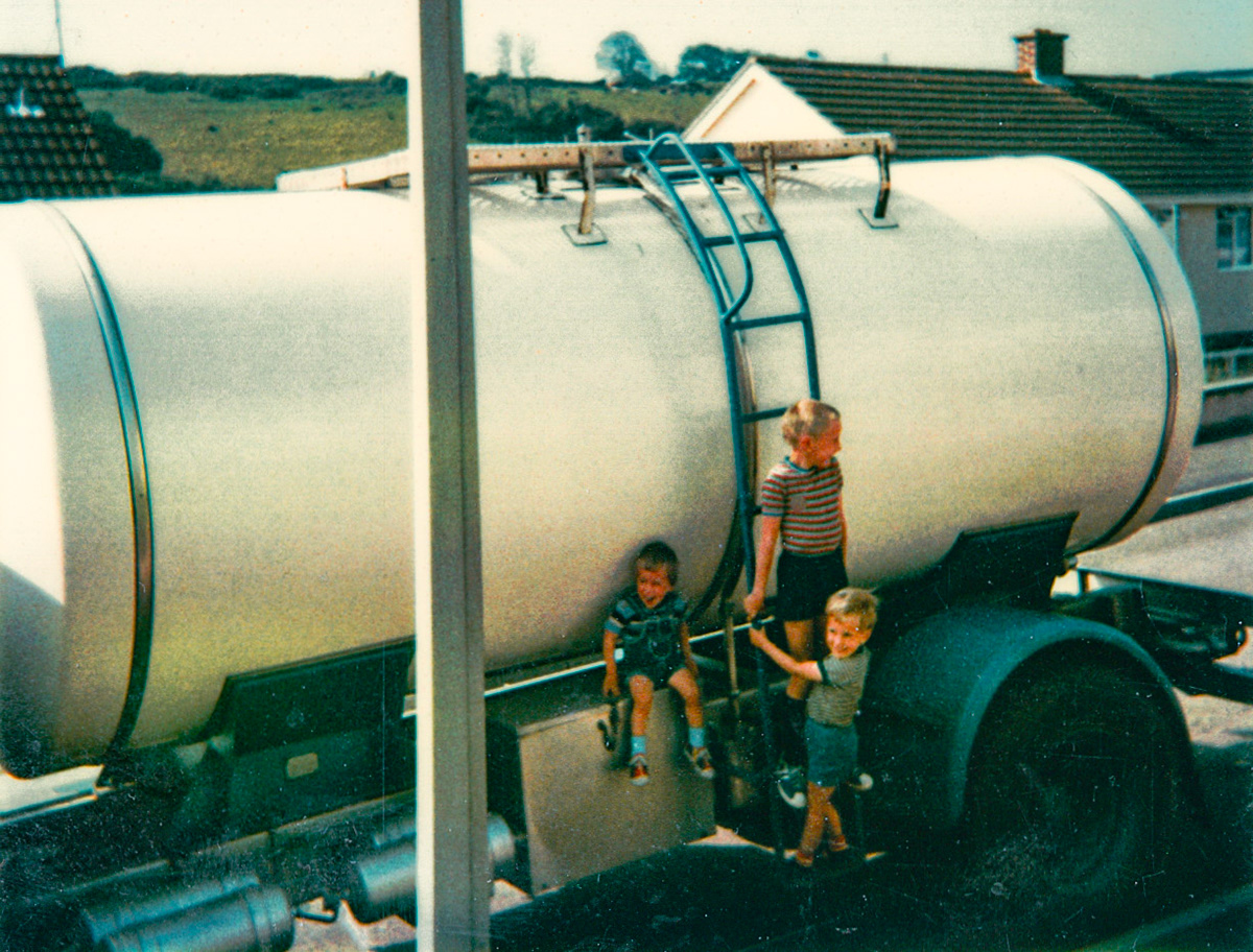 1980 Honiton, Rob Hawker's three sons