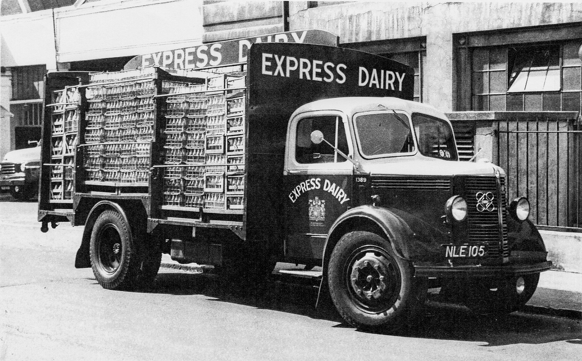 1950s Cricklewood-Commer Rigid NLE 105, Co: 1389 (Courtesy Paul Luke)