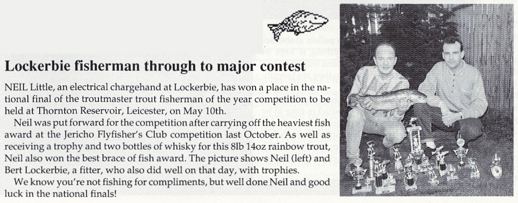 1990 Lockerbie fisherman Neil Little-Express Foods News, Issue 3