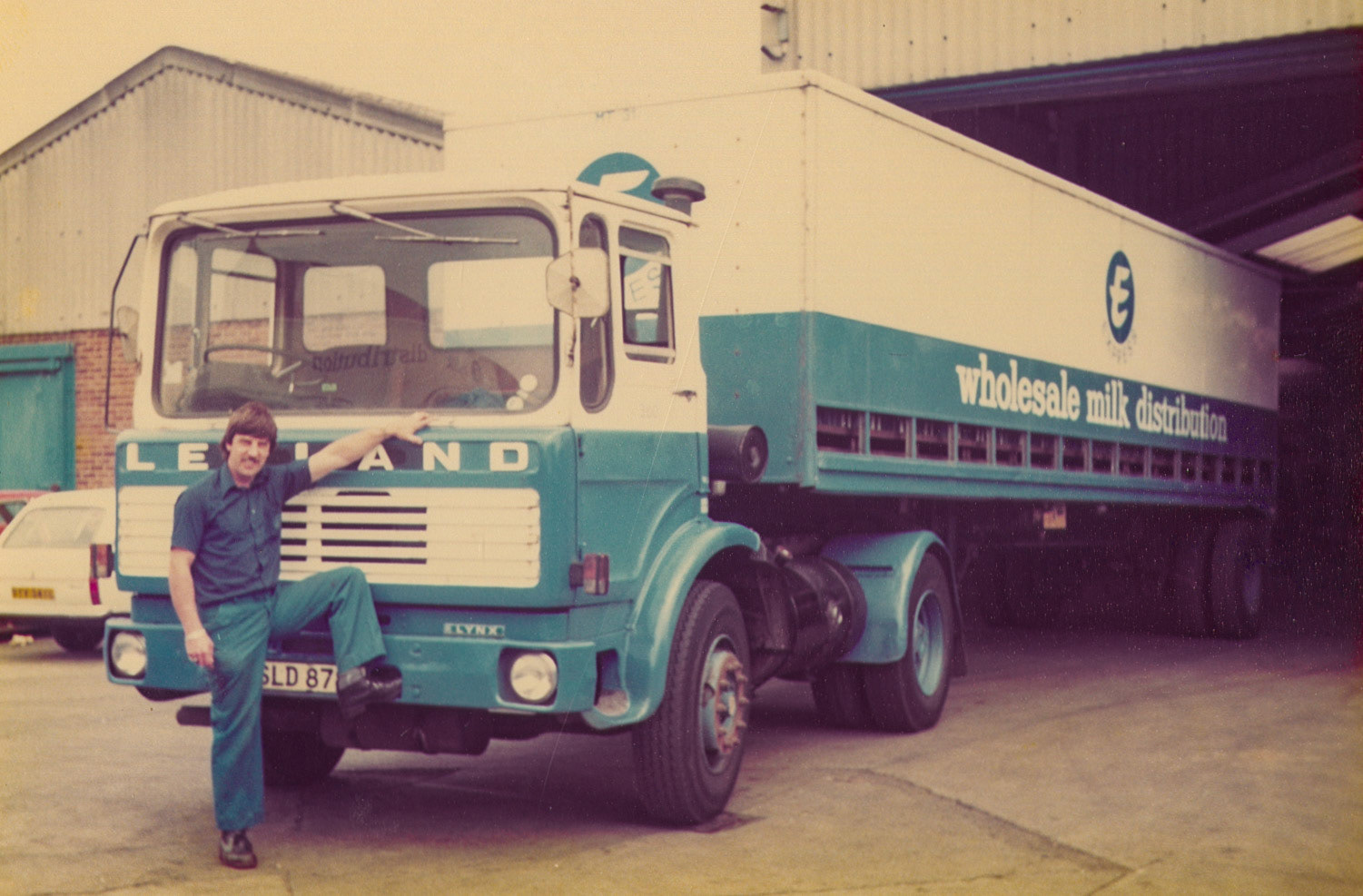 1980s Welling Depot, Reg Ball. (Picture by Reg Ball, on loan from Colin Bristow)