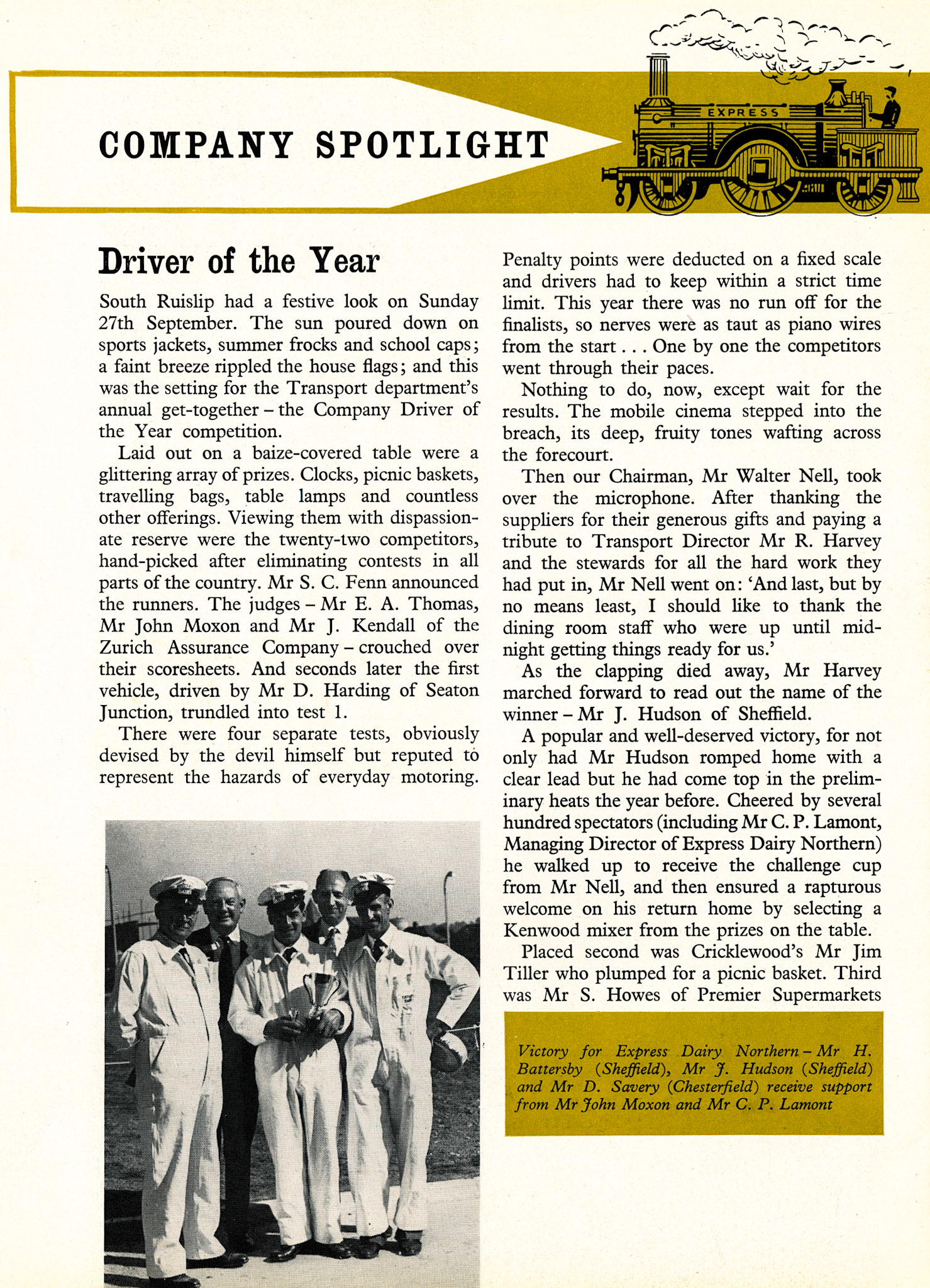 1959 Driver of the Year Competiion at South Ruislip