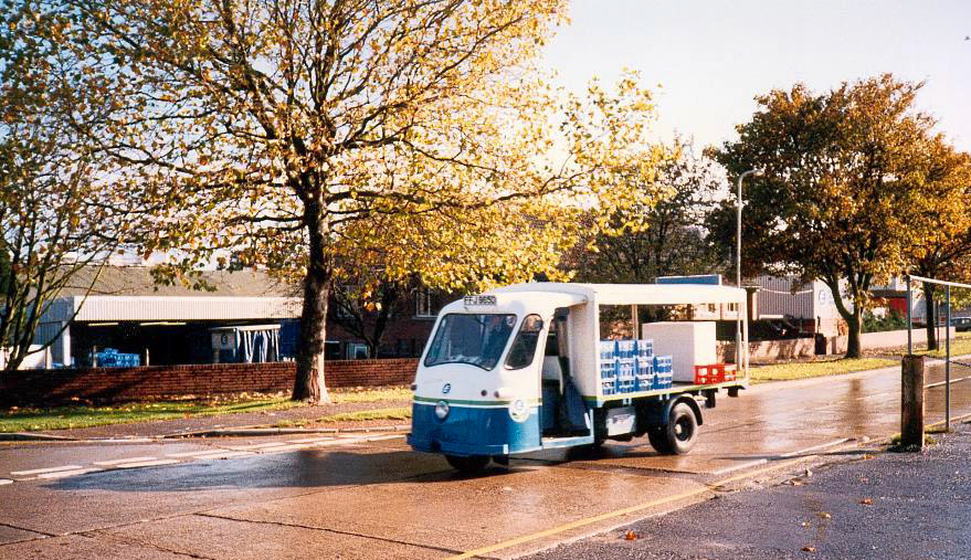 1980's? Rider Pram at Exeter Retail Depot (Courtesy Michael Aldread)