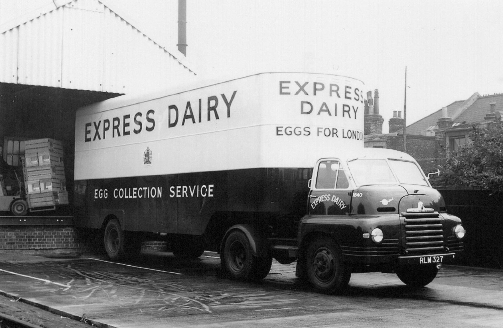 1950's Egg Collection Reg: RLW 327, Fleet: 1840 (Courtesy Michael Aldread)