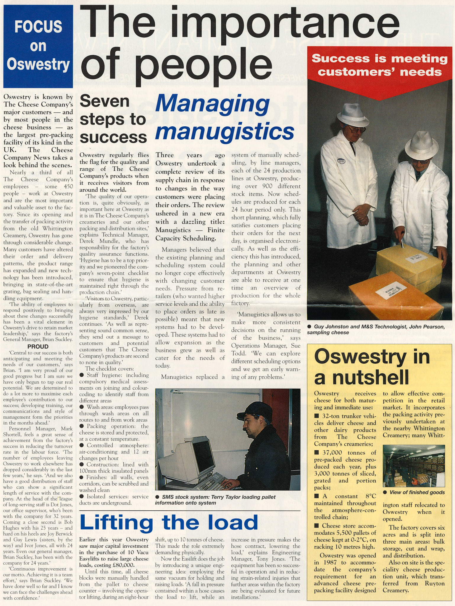 1994 September-The Cheese Company News