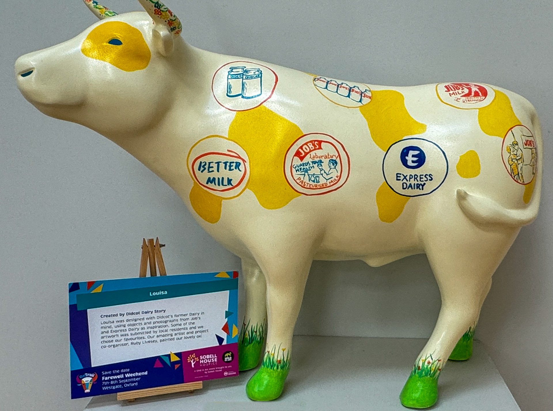 2024 The exhibition raised over £1000 for a local charity. (Didcot Dairy Exhibition 2024, Cornerstone Arts Centre)