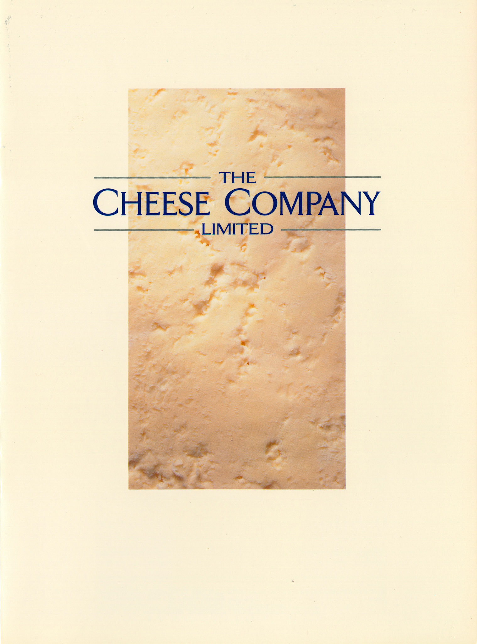 1992 The Cheese Company Introductory Brochure (Courtesy Alan Mandle)