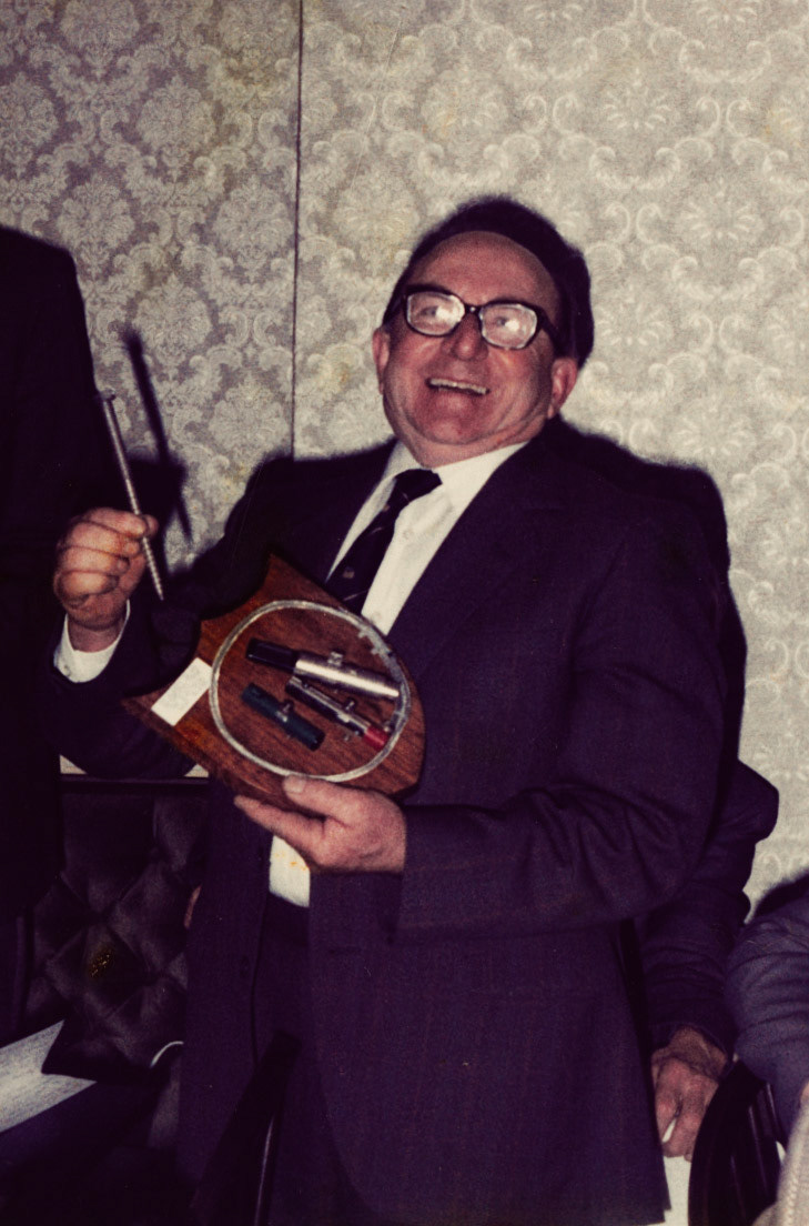 1985 Albert Purslow's retirement (Joe Lyons Collection)