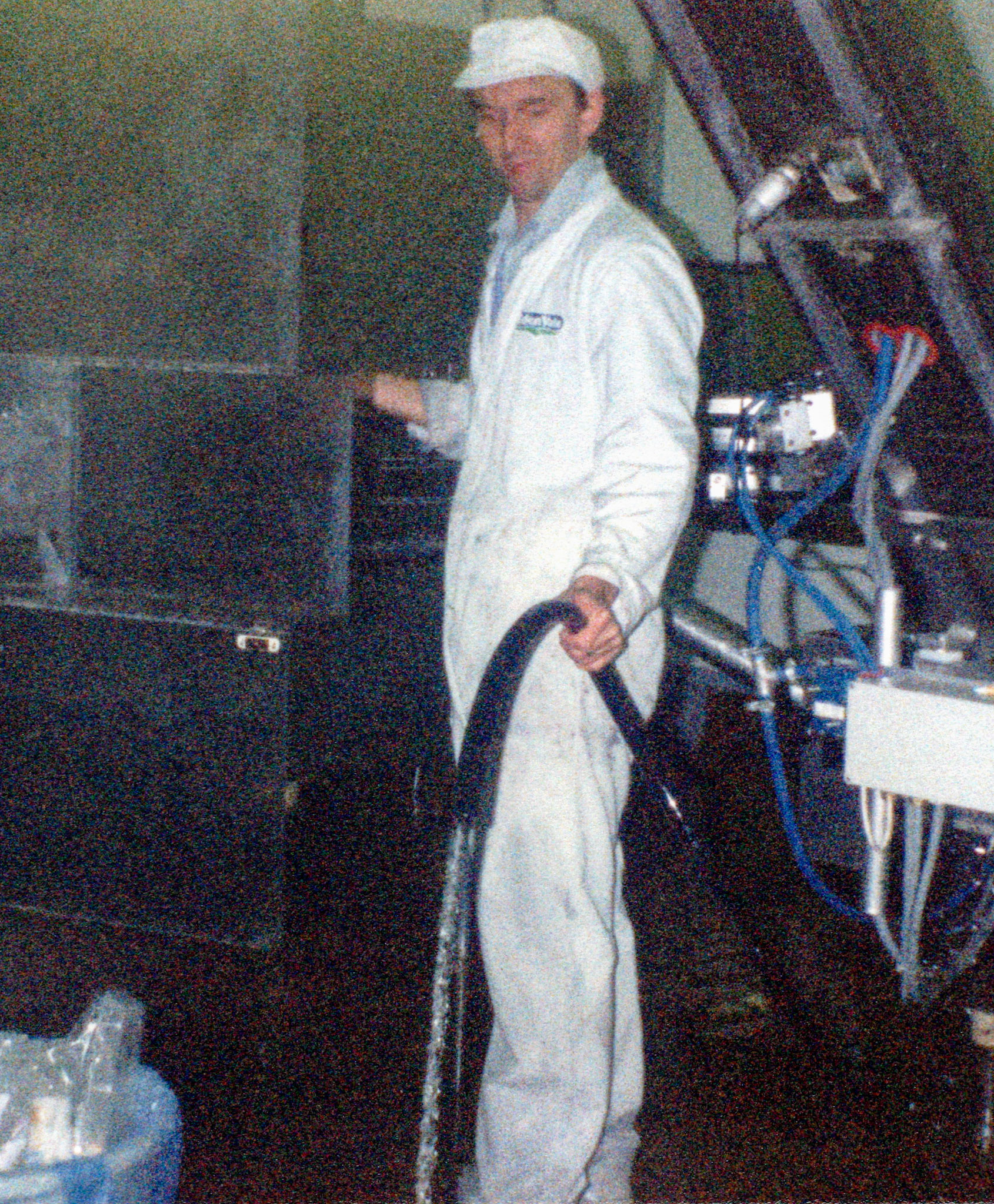 1986 Alan at Cuddington (Courtesy Sue Harradine)