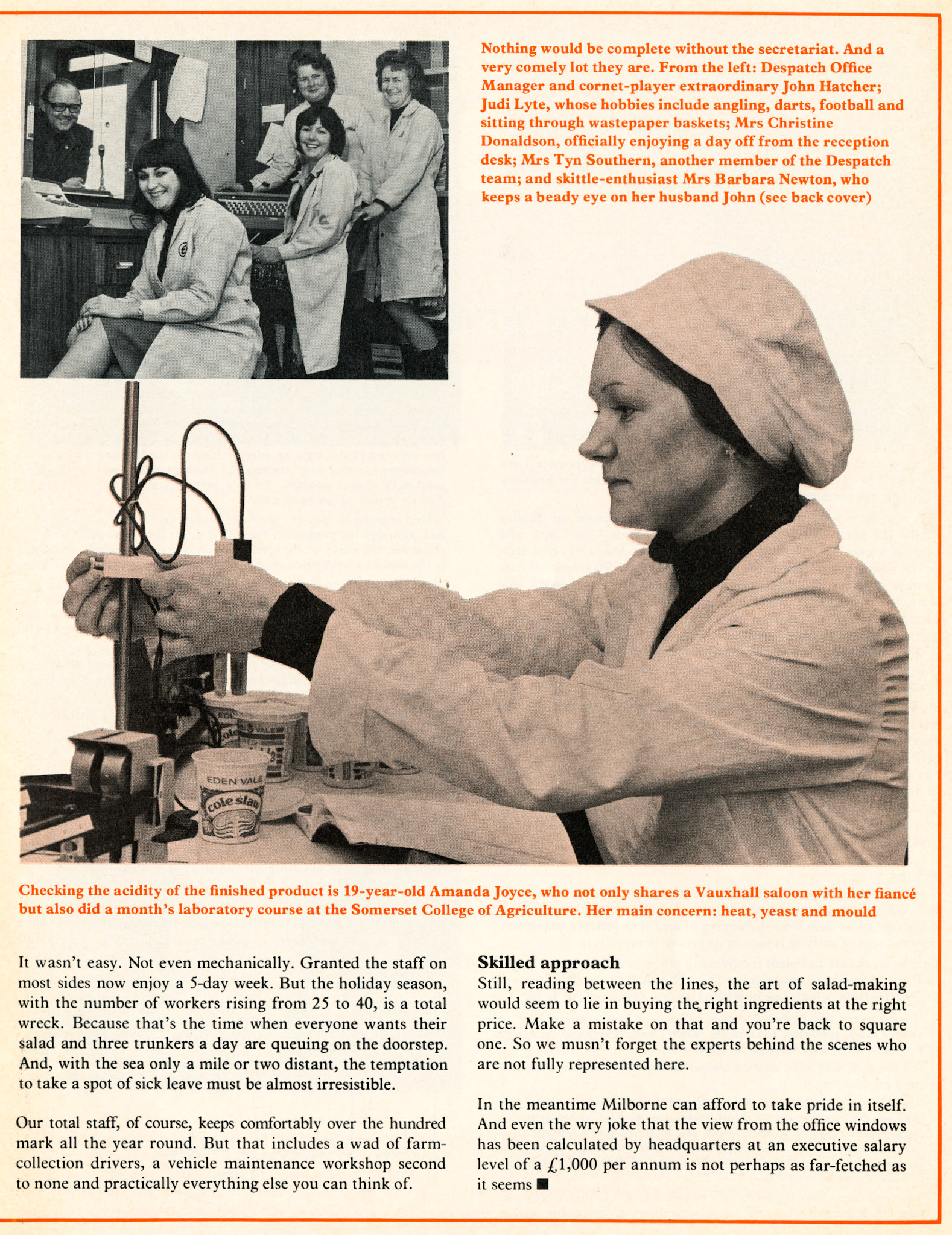 1977 Milborne Salad Plant