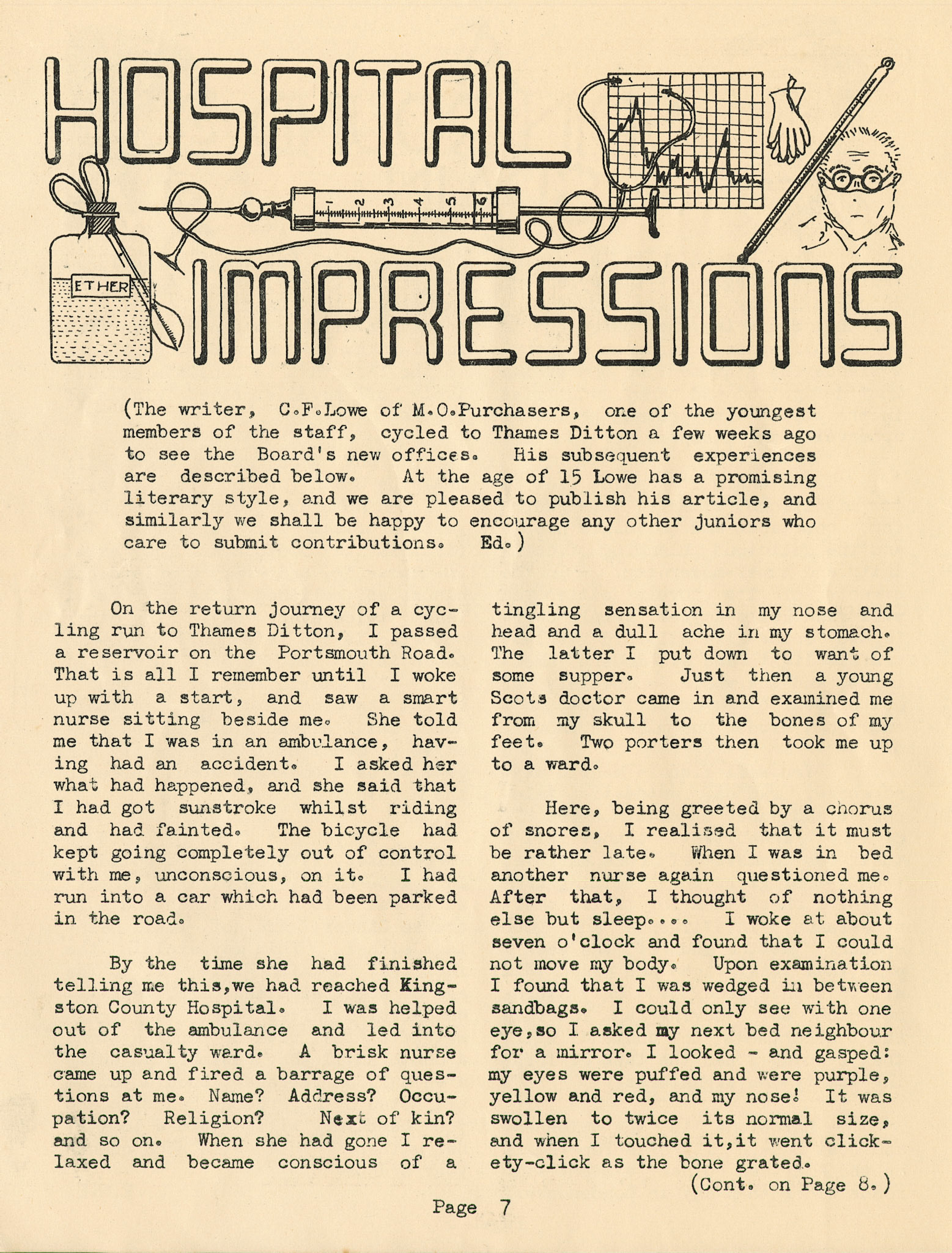 1939 'Milmarbo' in-house magazine, edition 4, published at the outbreak of WWII when staff were preparing to move to the newly constructed Thames Ditton HQ.  (Express Dairy Tales publication)