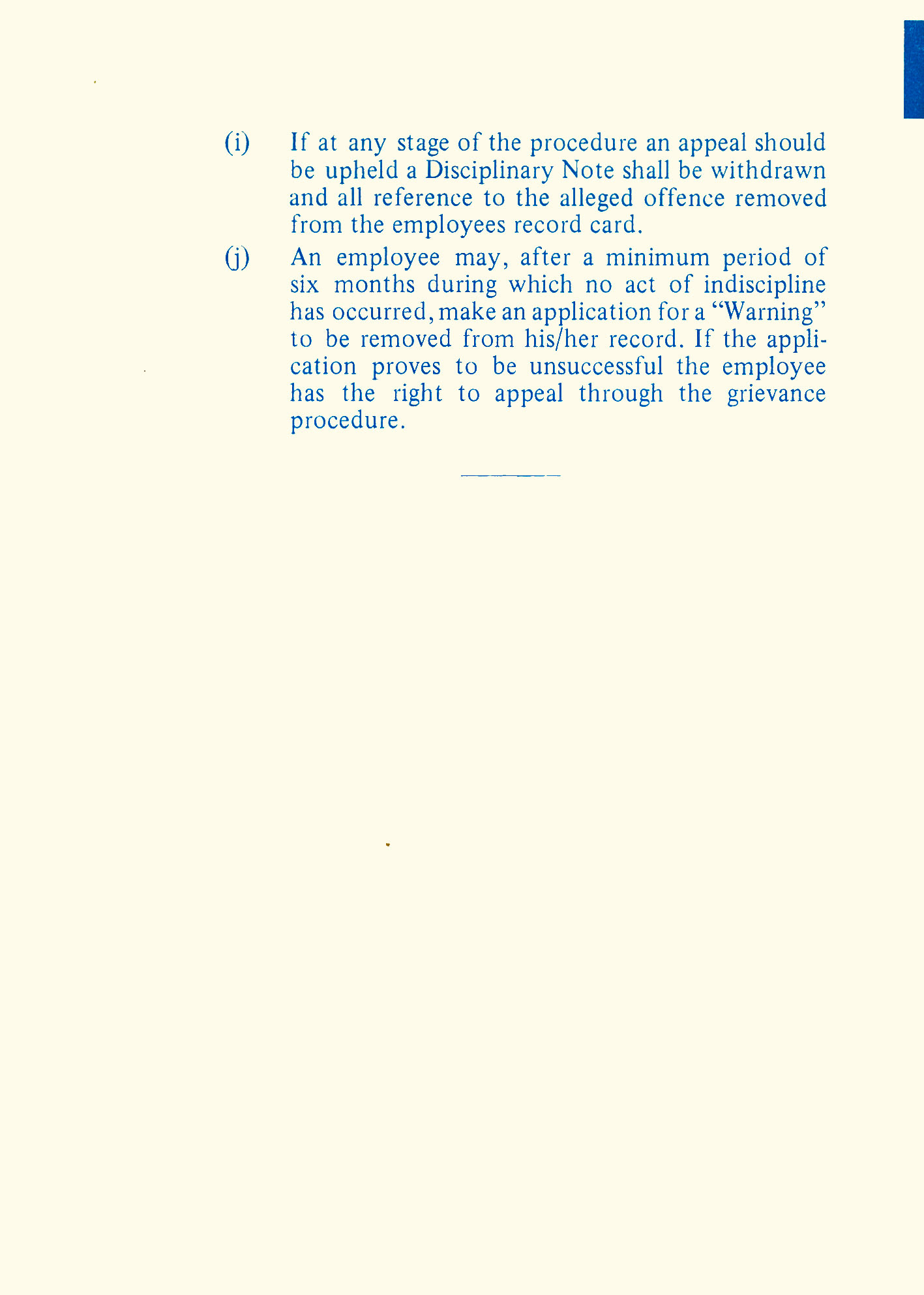 1970's? Procedures &amp; Instructions for Retail Staff, P22 (Express Dairy Tales collection)