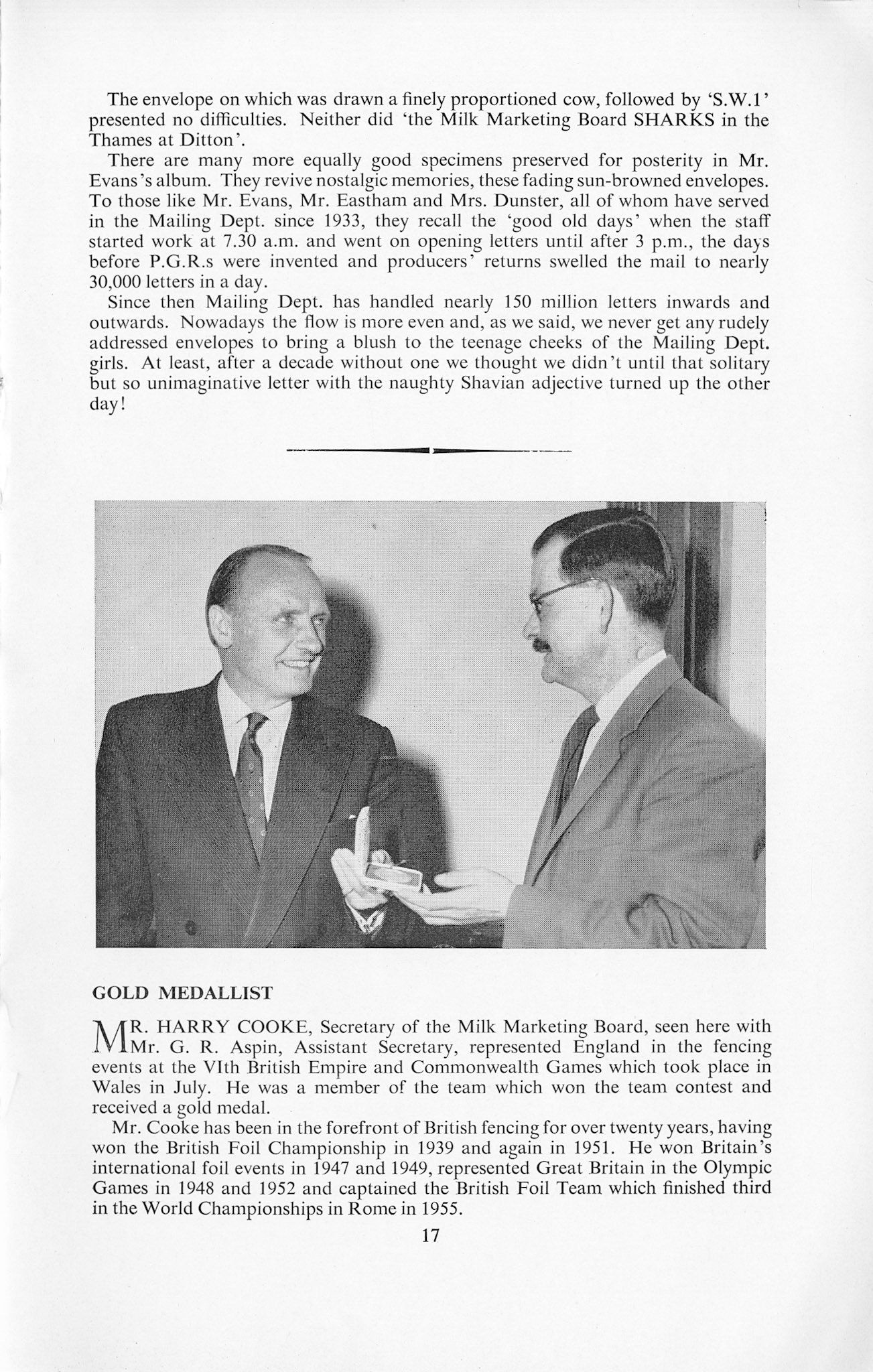 1958 MMB Magazine, 25 Year Anniversary Edition, Autumn-Vol 5, No 3