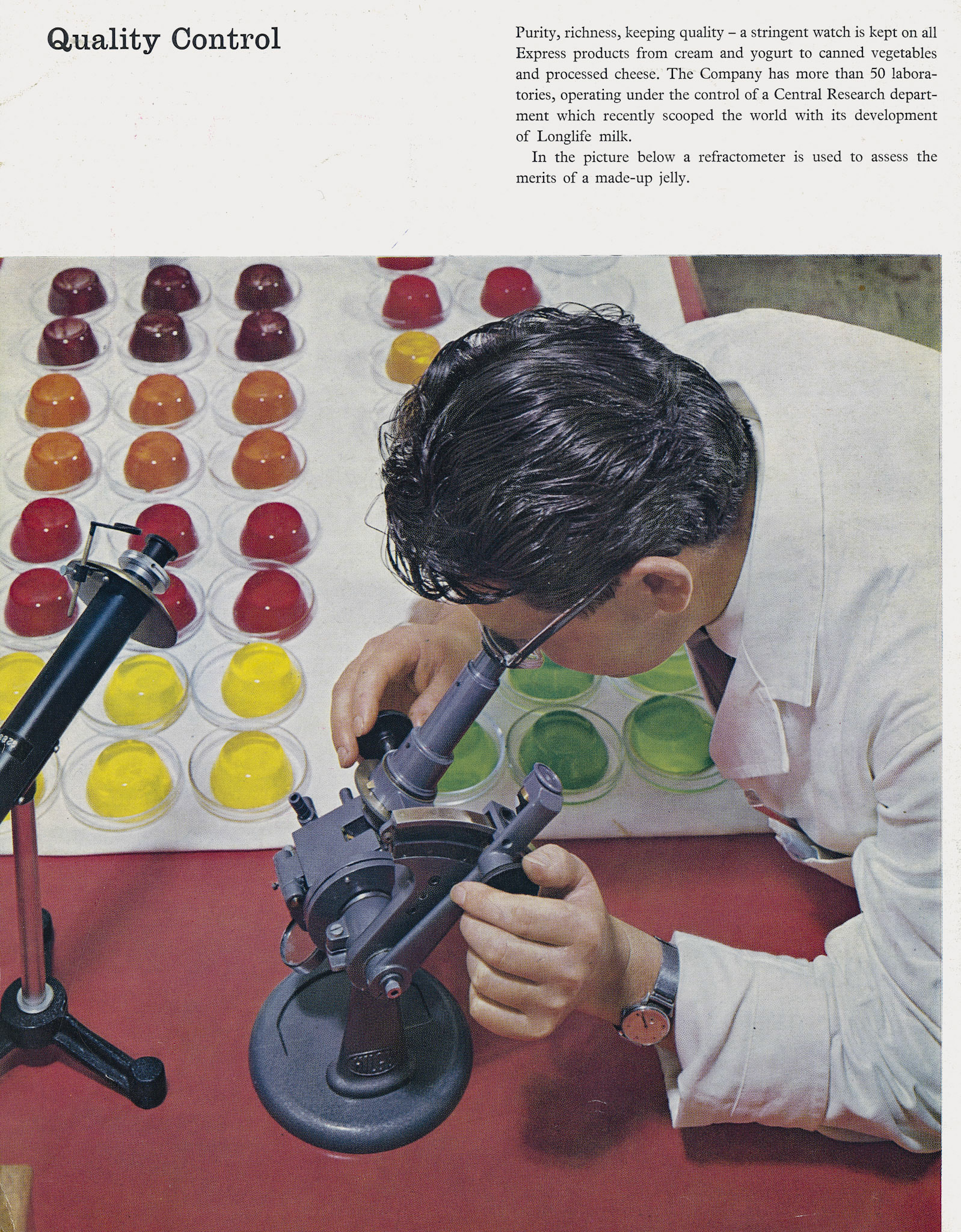 1964 (Back cover of 'Express in Focus (Courtesy Brian Rebbeck)