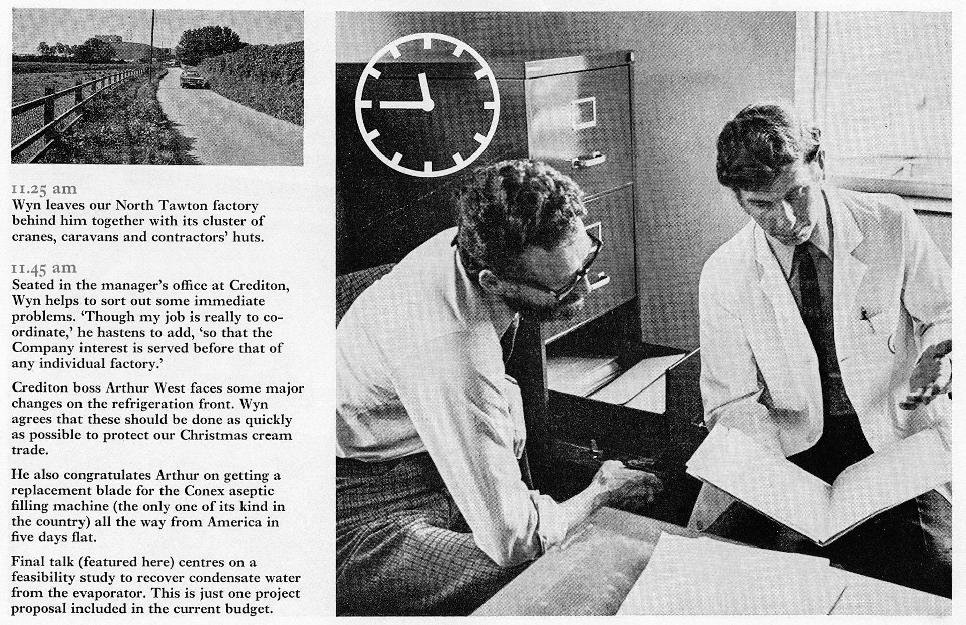 1973 Day in the Life of Wyn Roberts - Creamery Regional Production Manager