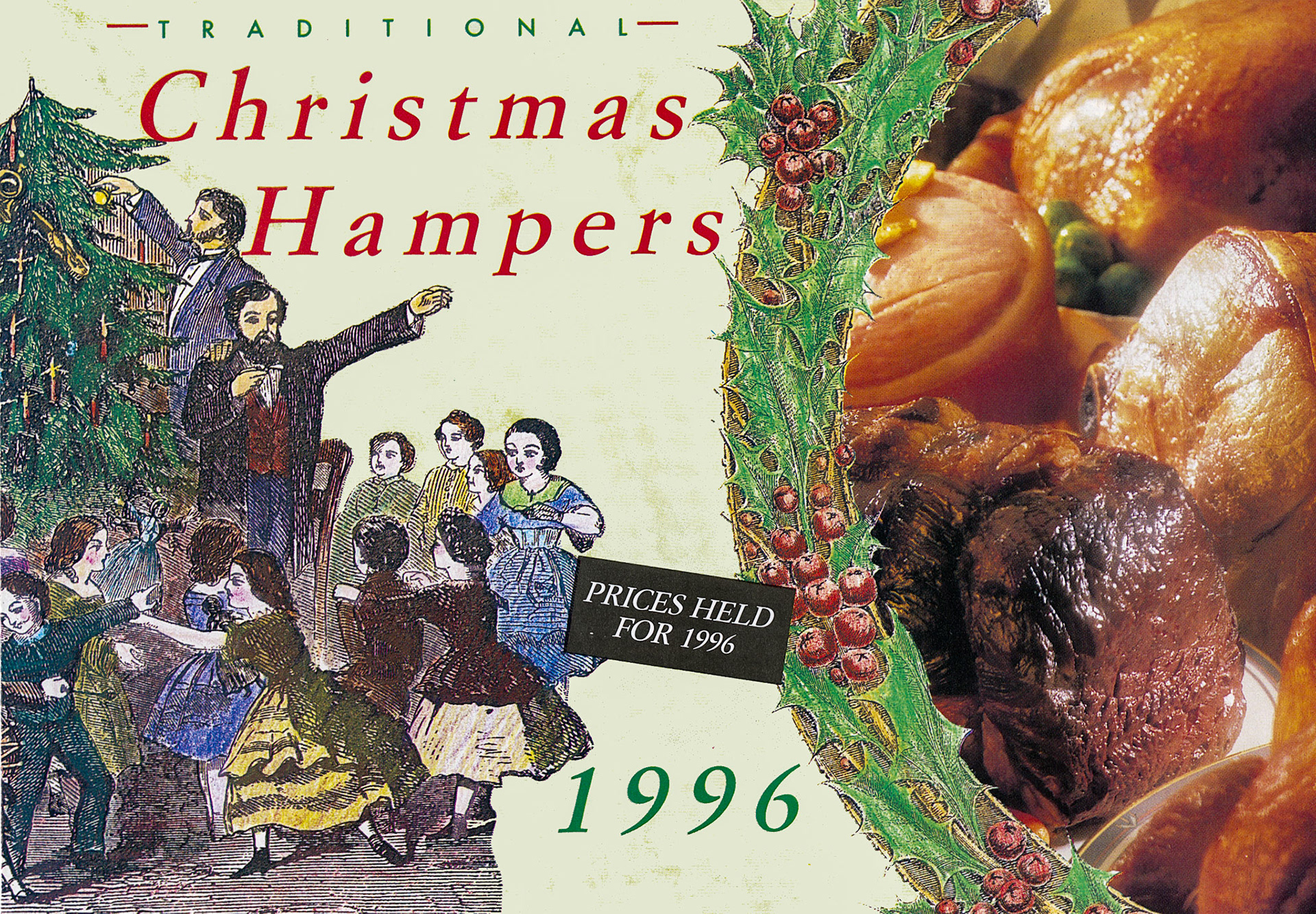 1996 Christmas Hampers leaflet (Courtesy Paul Luke)