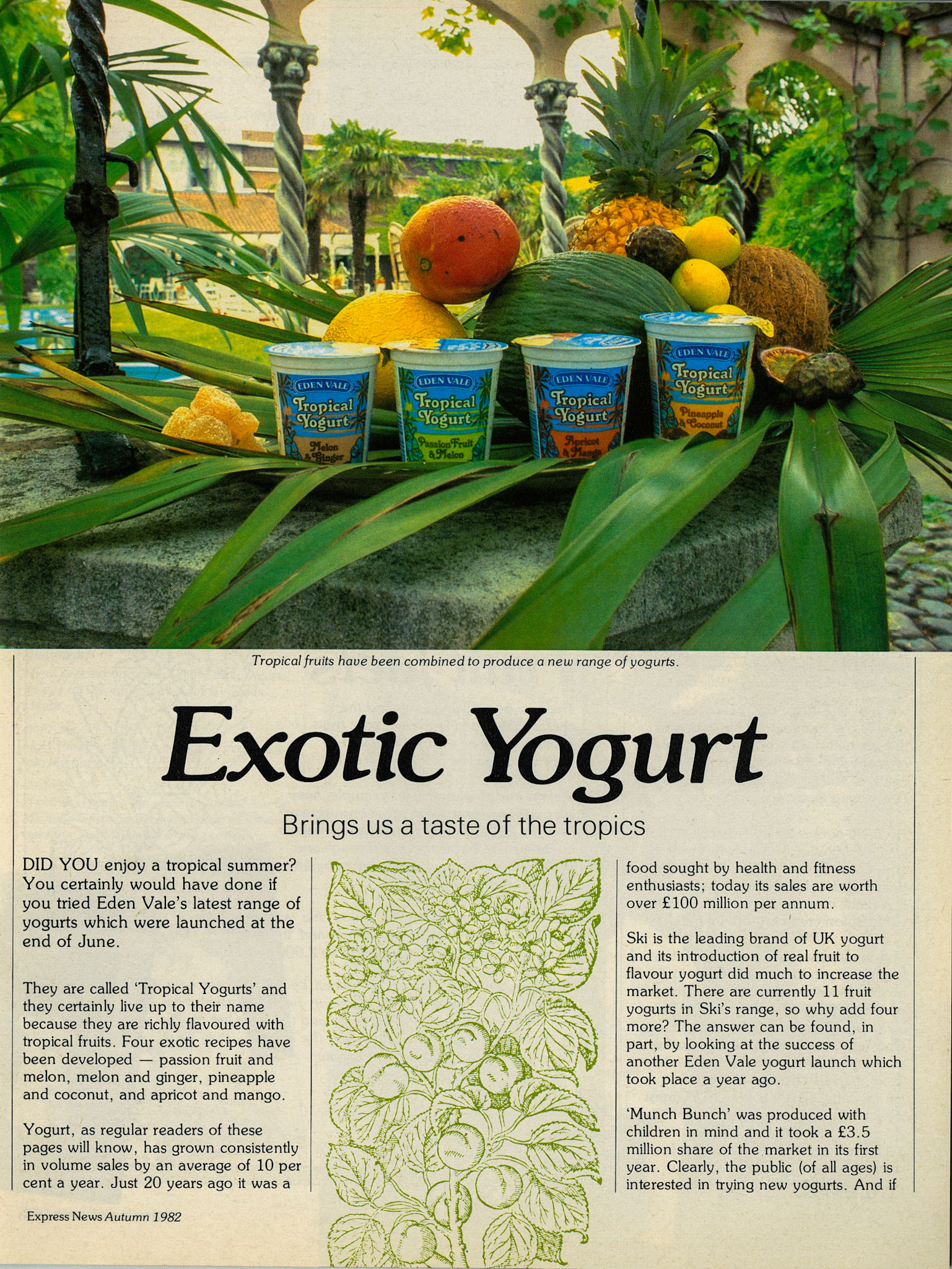 1982 Exotic Yogurt at Cuddington