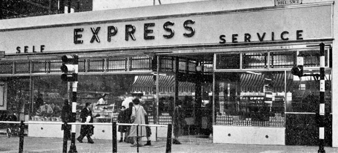 1960's? Express Self Service Shop (Courtesy Paul Smith)