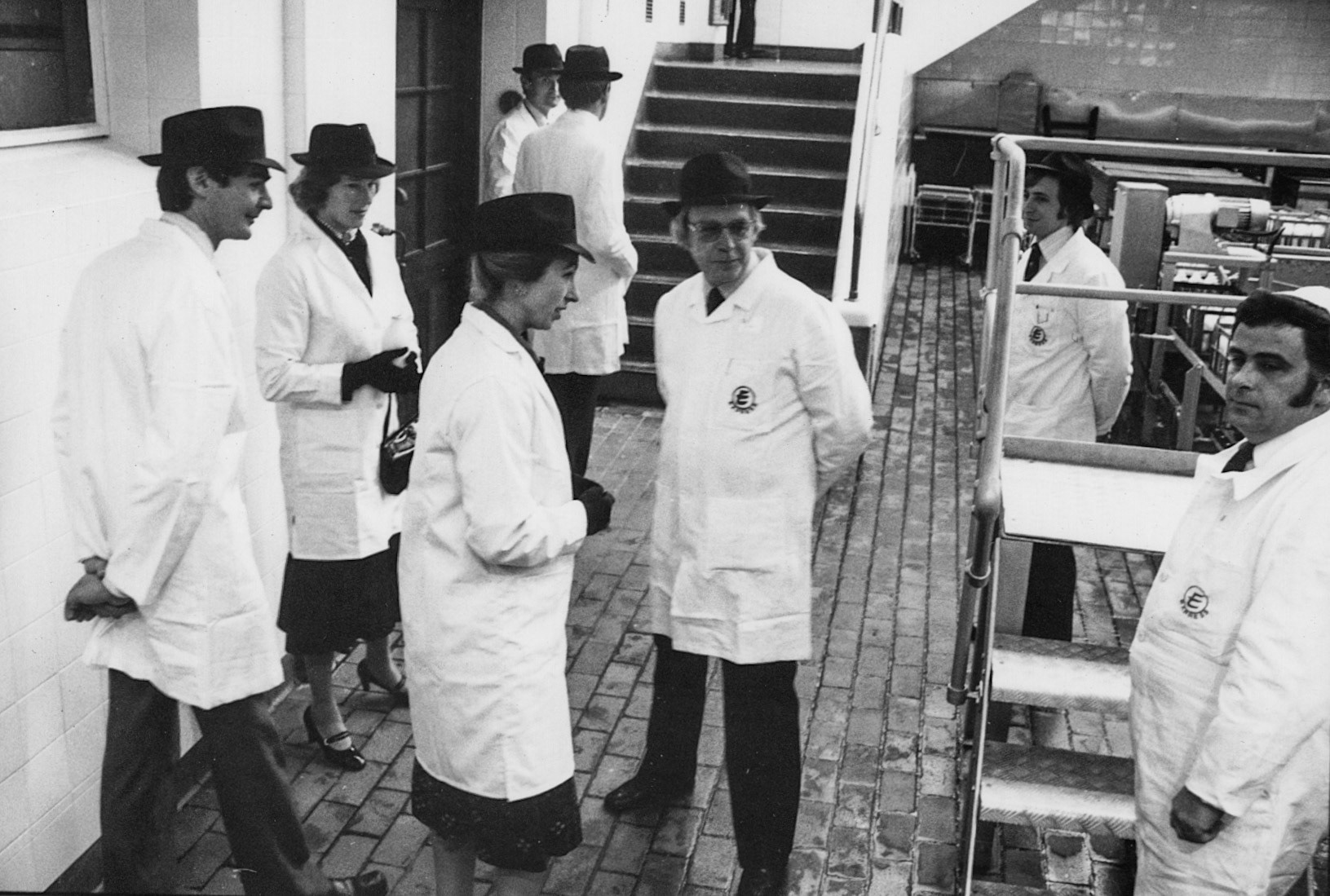The re-crating area on the new bottling line