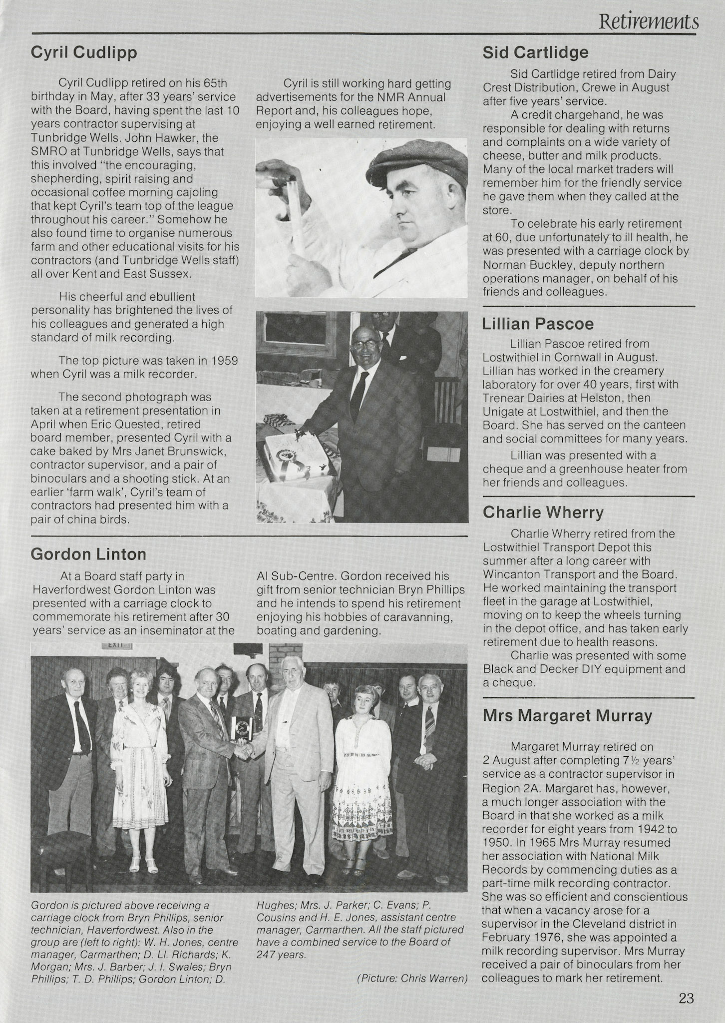 1983 MMB Magazine, special 50th Anniversary edition. (Courtesy Andy Wallis)