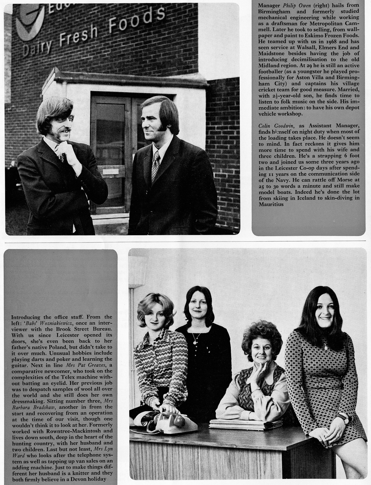 1973 Leicester Eden Vale Depot