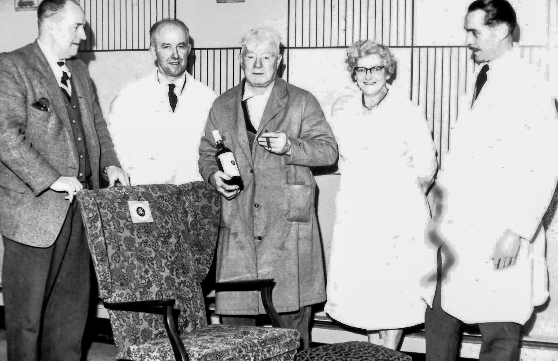 1950's? Appleby. Roger Thompson identifies Jack Steadman, second from left. (Courtesy David Rooke)