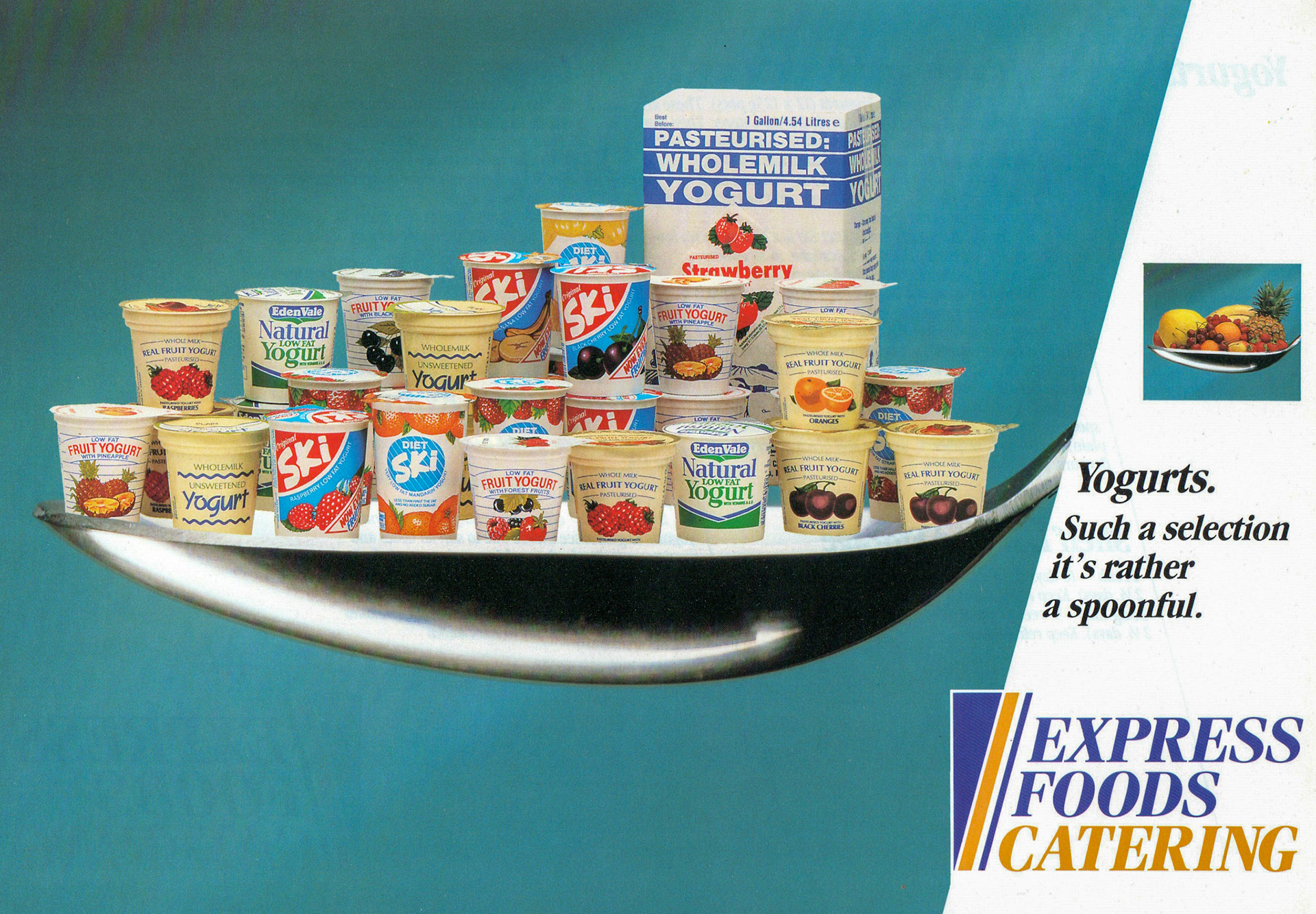 1980's Express Catering Foods 'Van Sales' leaflets (Courtesy Robert Turner)