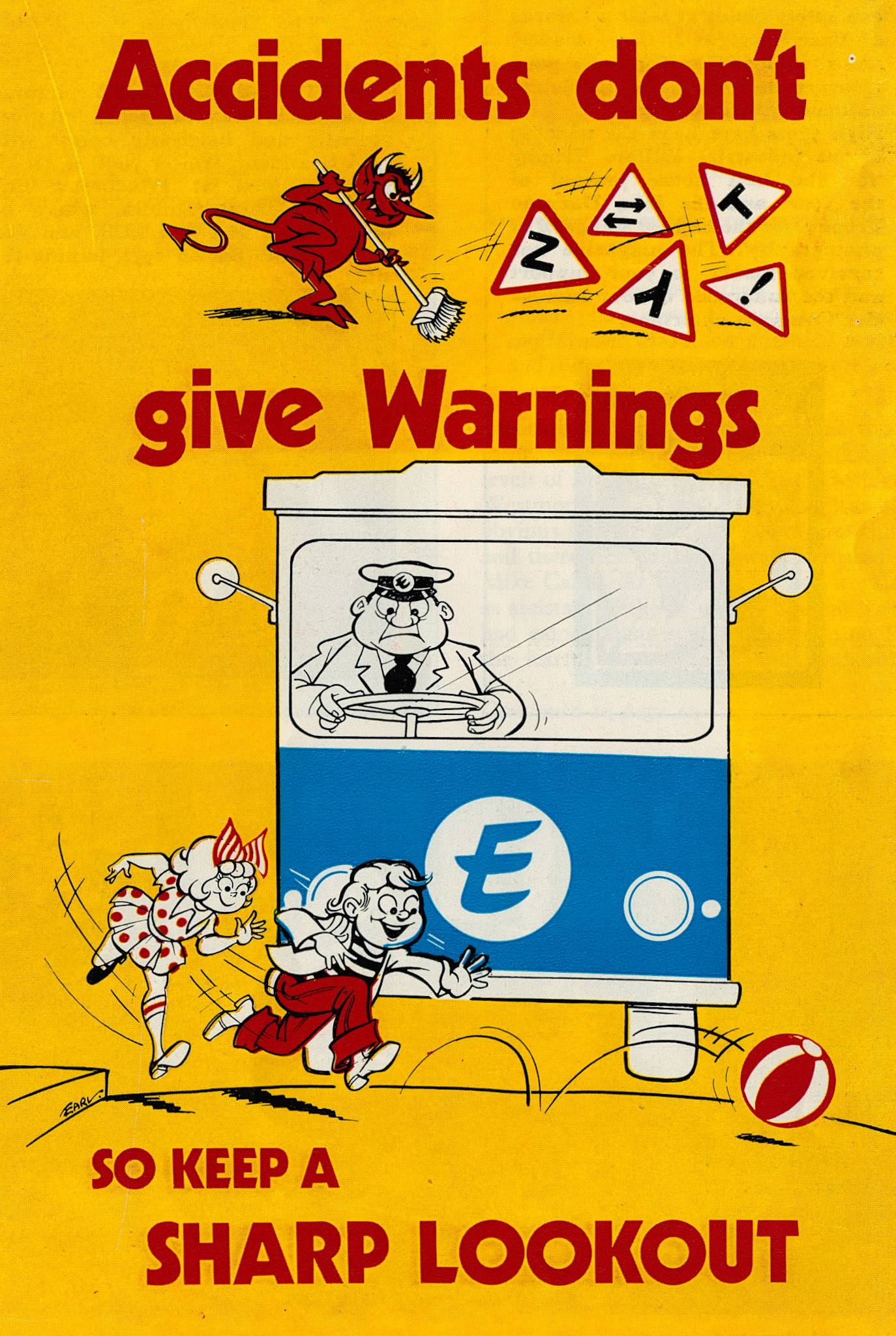 1975 One of series of Health and Safety posters