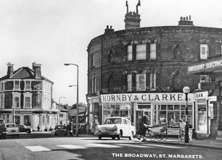 1960's Hornby and Clarke shop at St Margarets Broadway. (Courtesy Twickenham Park Residents Association)